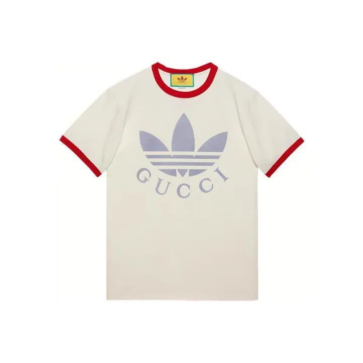 Other Gucci x Adidas Color-Blocked Logo Tee-2507 Size XS / US 0-2 / IT 36-38 - 6 Thumbnail