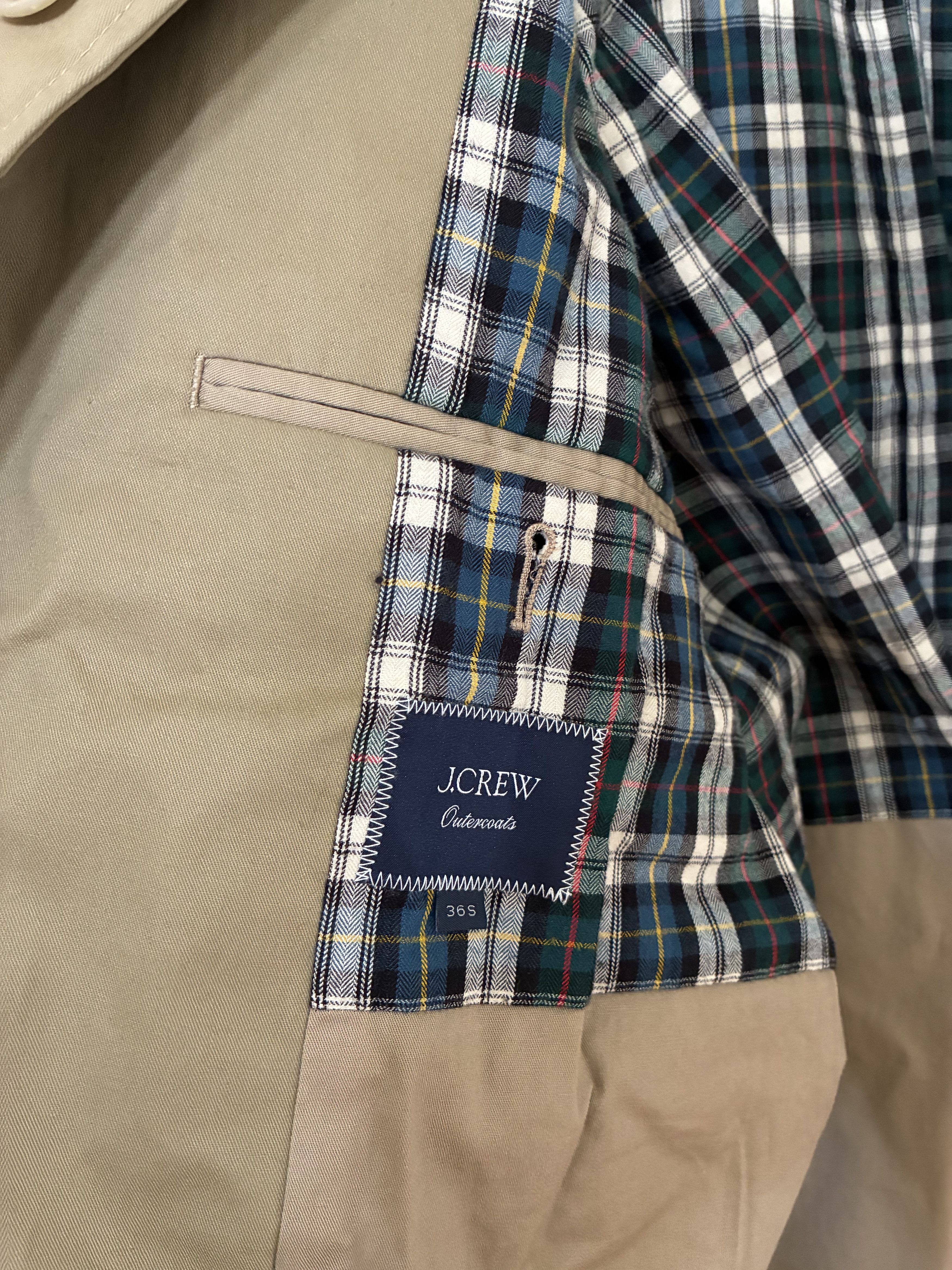 J.Crew J.Crew Rivington Trench Raincoat 36S Size US S / EU 44-46 / 1 - 4 Thumbnail
