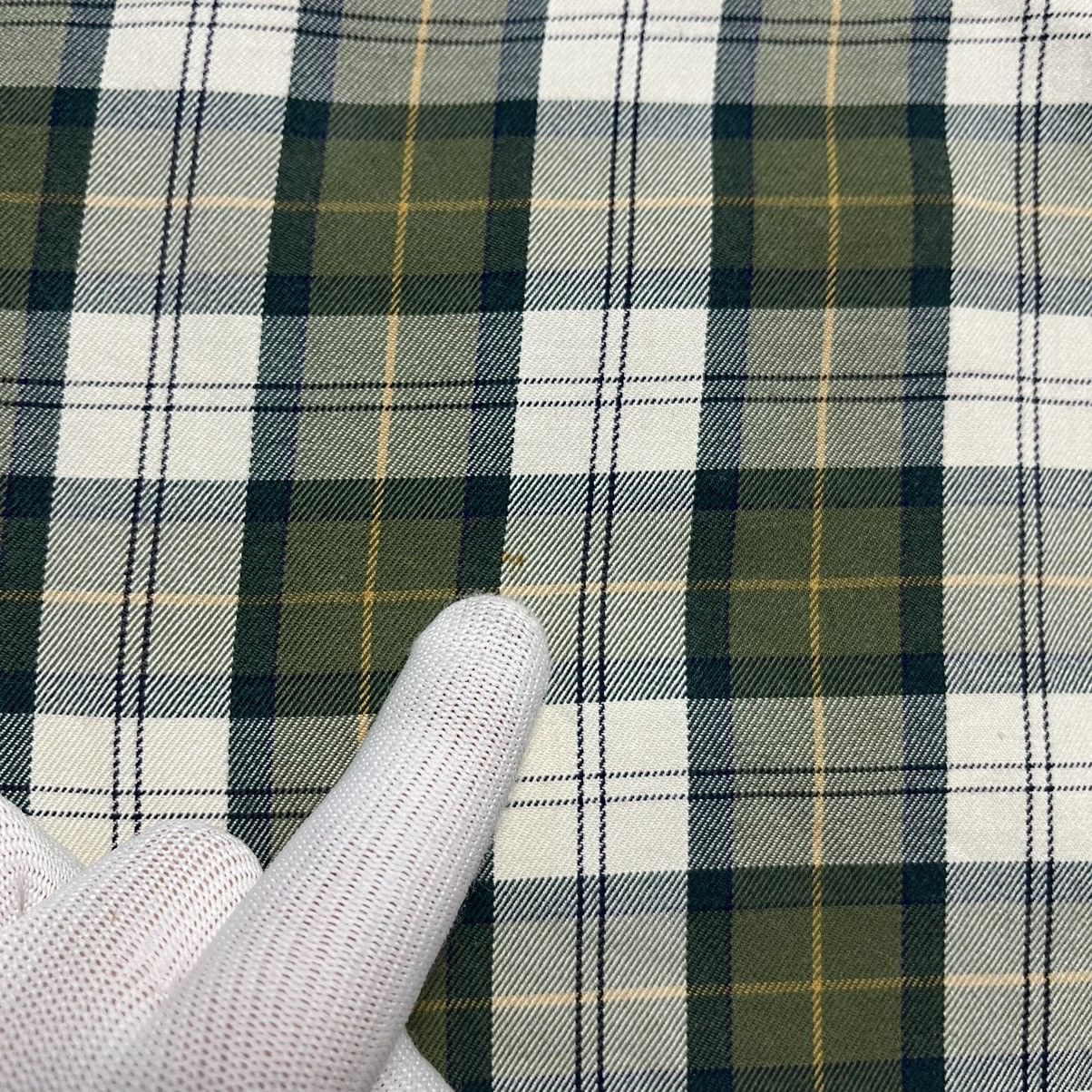 Barbour × Designer Vintage Barbour Checkered Flannel Shirt Luxury Button Down Size US M / EU 48-50 / 2 - 9 Thumbnail
