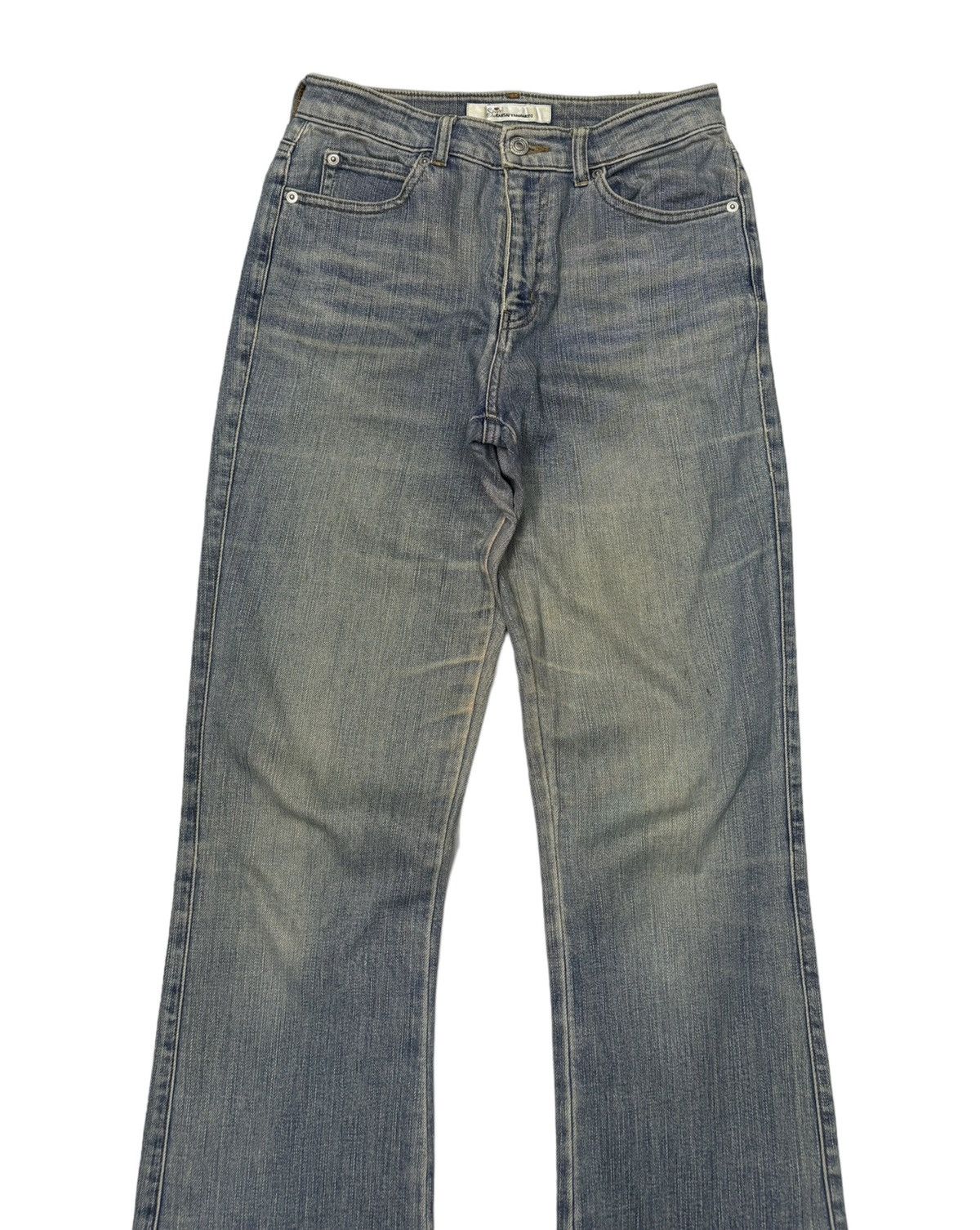 Kansai Yamamoto ❤️‍🔥FLARE JEANS BOOTCUT KANSAI YAMAMOTO FLARE DENIM JEANS Size 28" / US 6 / IT 42 - 5 Thumbnail