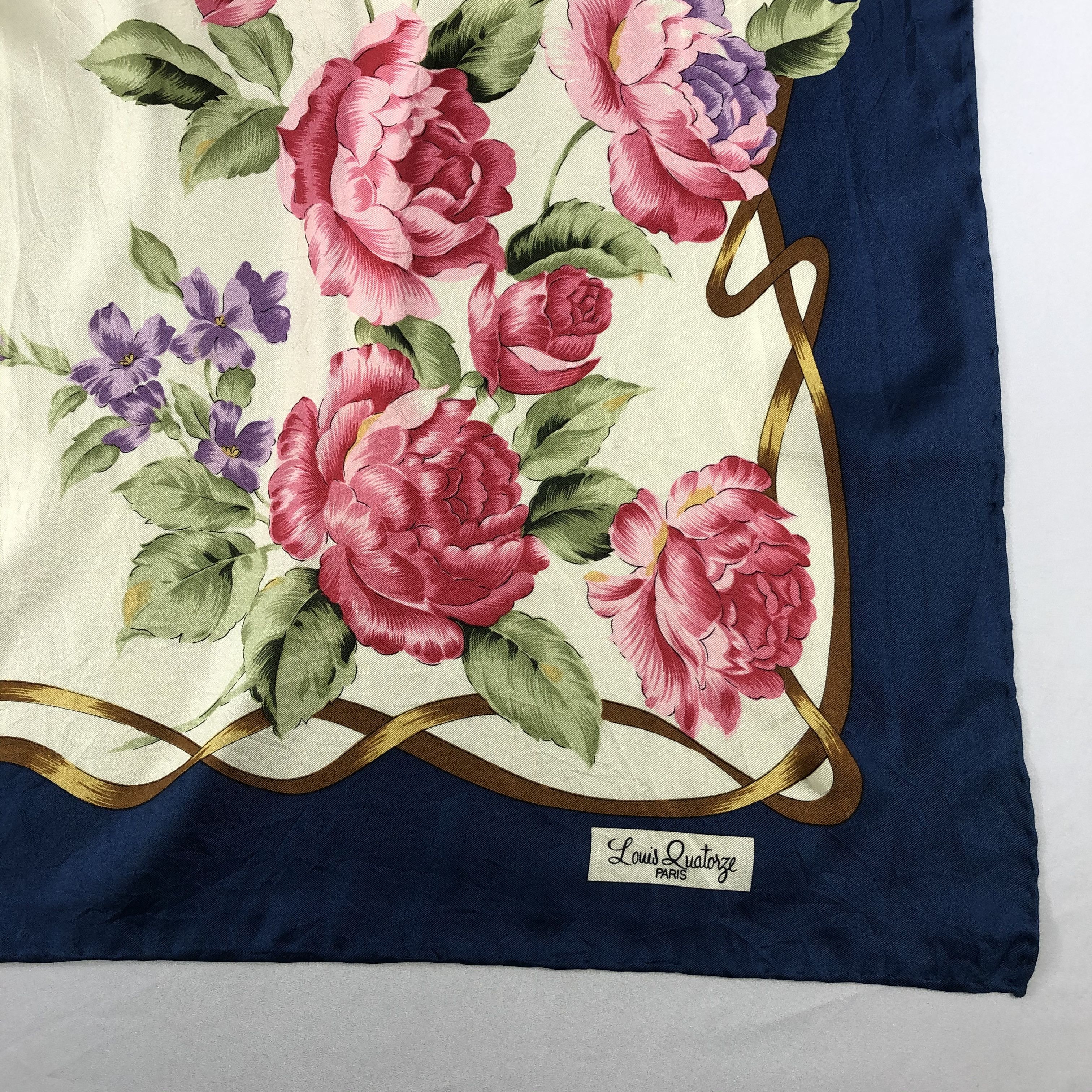 Vintage Vintage Silk Scarf Size ONE SIZE - 4 Thumbnail