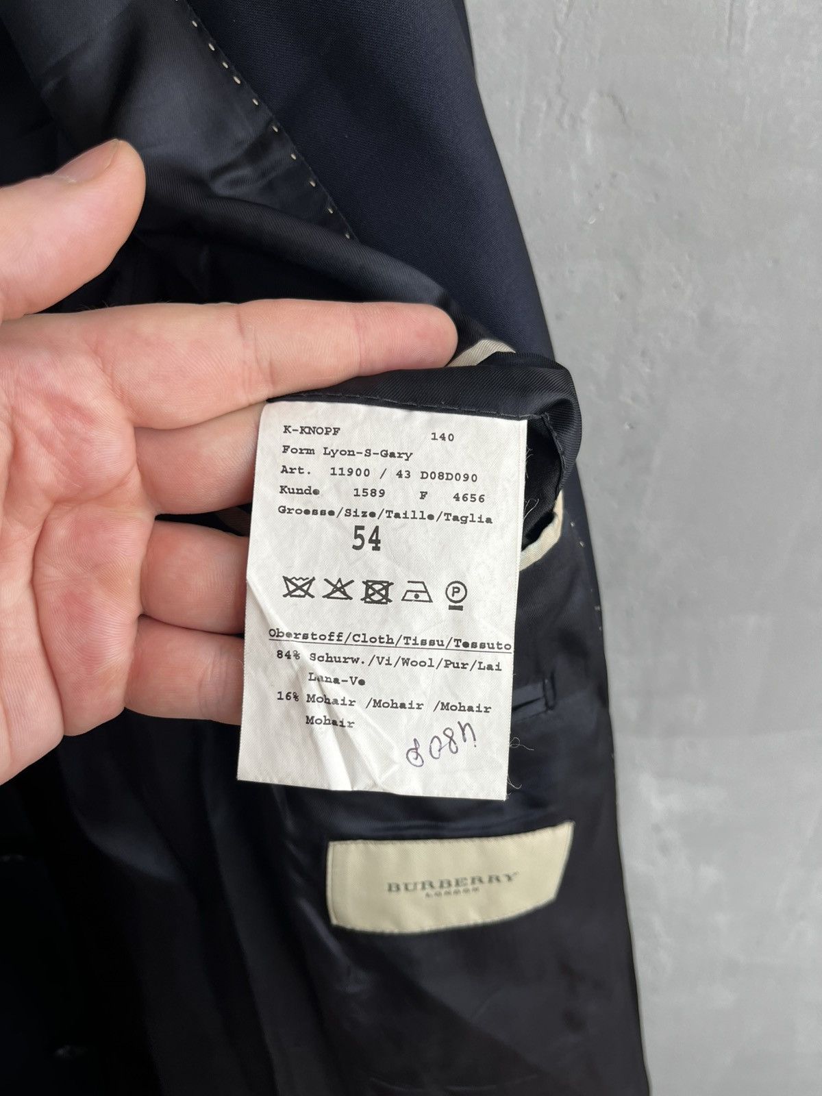 Burberry Burberry blazer jacket Size 54R - 14 Thumbnail