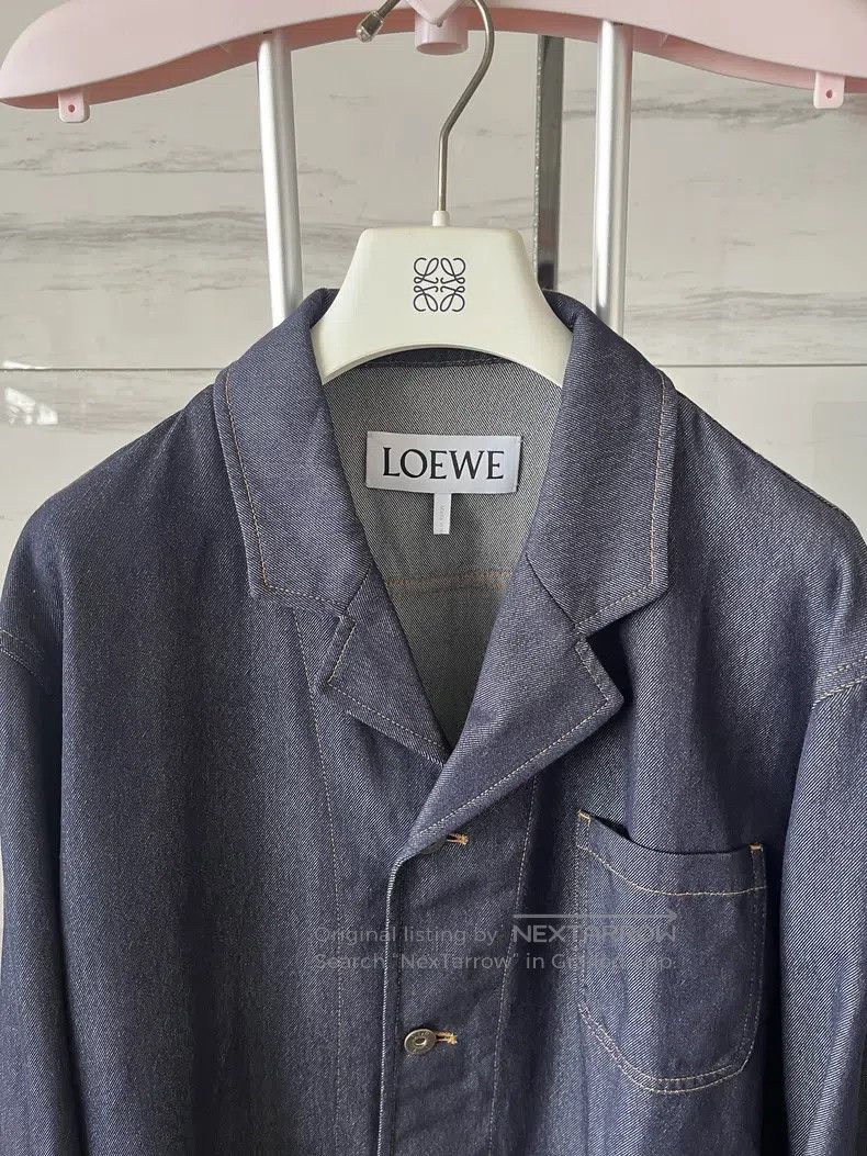 Loewe Loewe Pure Wool Long Sleeve Denim Jacket Size US M / EU 48-50 / 2 - 8 Thumbnail