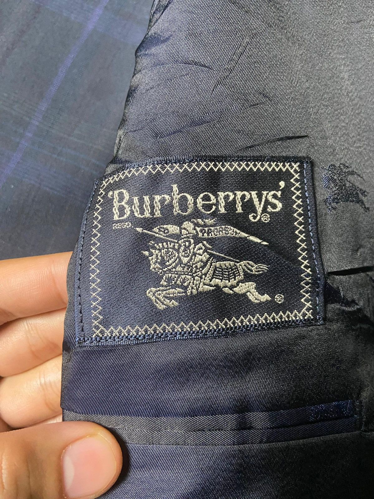 Burberry Vintage Burberry Wool & Mohair Double Breasted Blazer (159) Size US XS / EU 42 / 0 - 6 Thumbnail
