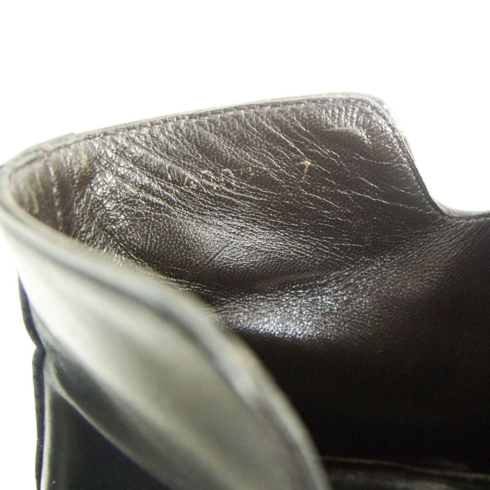 Paciotti Paciotti Chukka Boots Black Leather Mens US 8 EU 41 Size US 8 / EU 41 - 8 Thumbnail