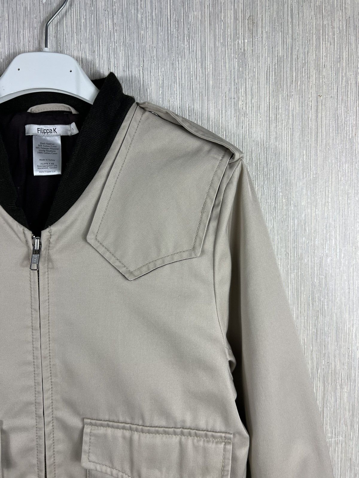 Filippa K Archive Filippa K bomber jacket pocket military designer Size S / US 4 / IT 40 - 4 Thumbnail