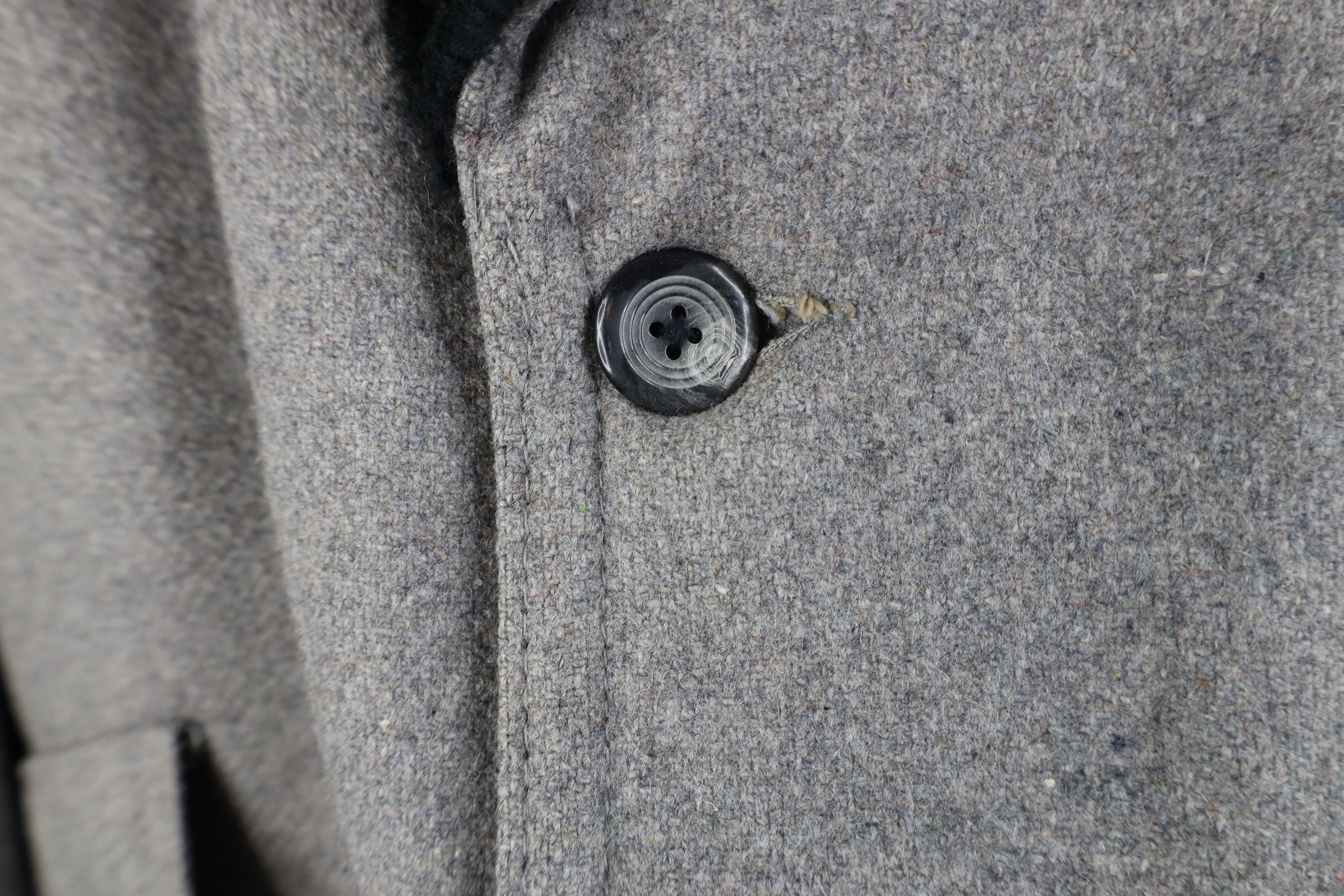 Vintage Vintage 70s Streetwear Wool Rancher Jacket Coat Gray USA Size US L / EU 52-54 / 3 - 5 Thumbnail