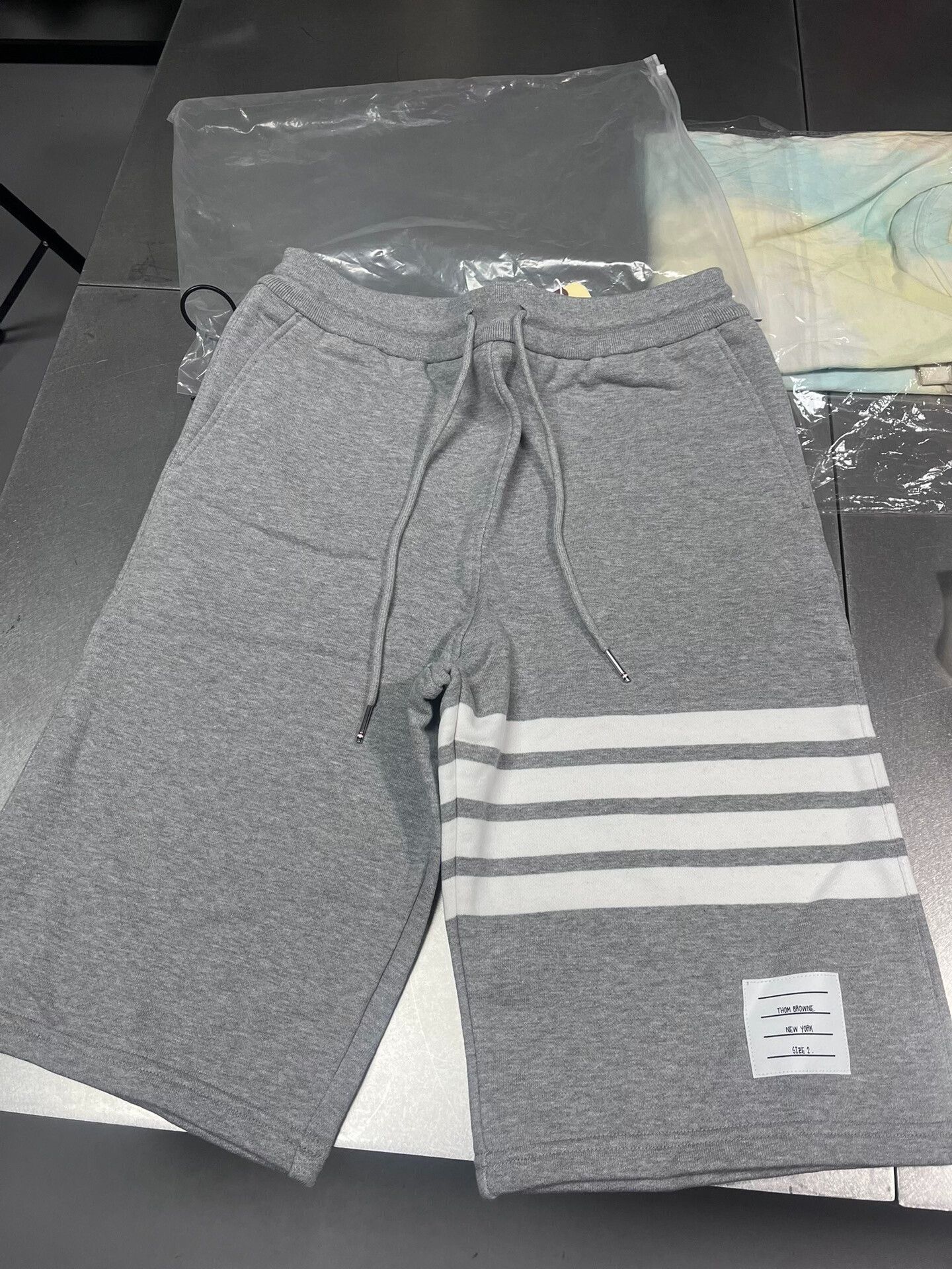 Thom Browne Thom Browne Gray Shorts Size 2 Size US 26 / EU 42 - 1 Thumbnail