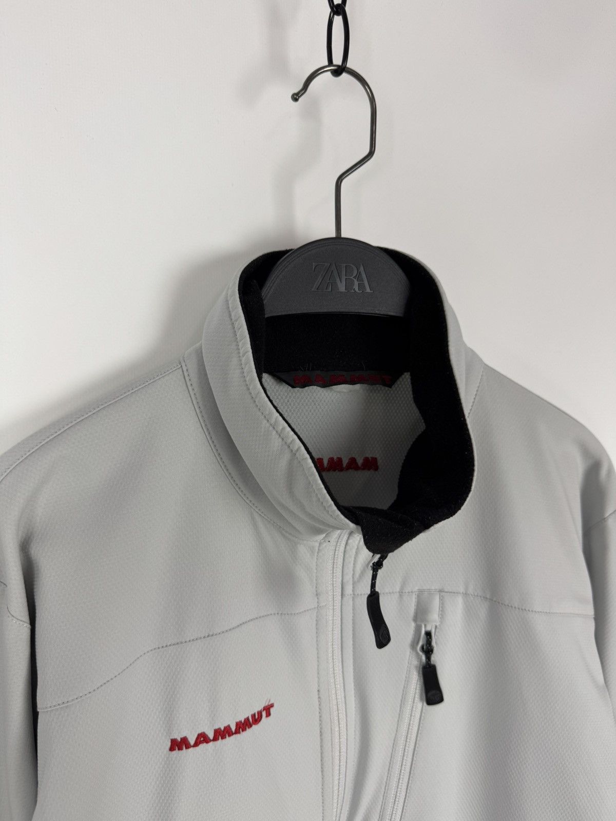 Mammut Vintage Mammut Soft-Shell Gray Outdoor Light Jacket Size US M / EU 48-50 / 2 - 6 Thumbnail