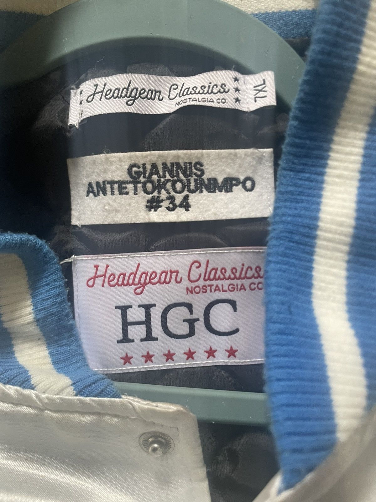 Other Giannis A "Hellas" Greece Embroidered Satin Jacket Size US XXL / EU 58 / 5 - 2 Thumbnail