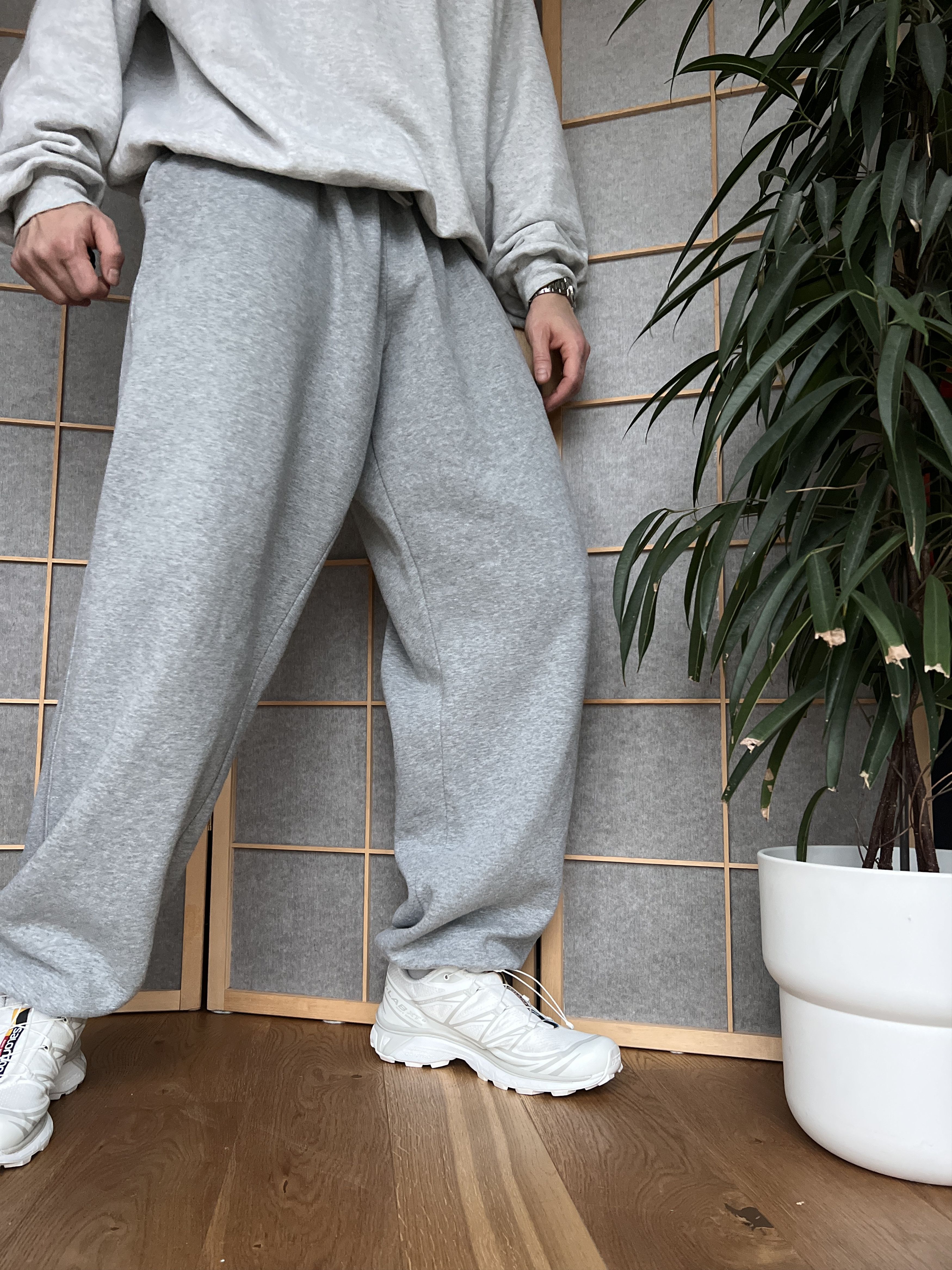 Nike Baggy Nike vintage 00s blanc wide sweatpants rap y2k joggers Size US 36 / EU 52 - 9 Thumbnail