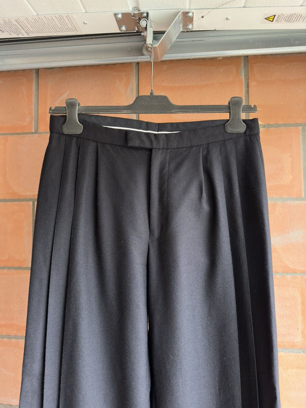 Raf Simons Raf Simons AW2000 “confusion” pleated wide trousers Size US 30 / EU 46 - 3 Thumbnail