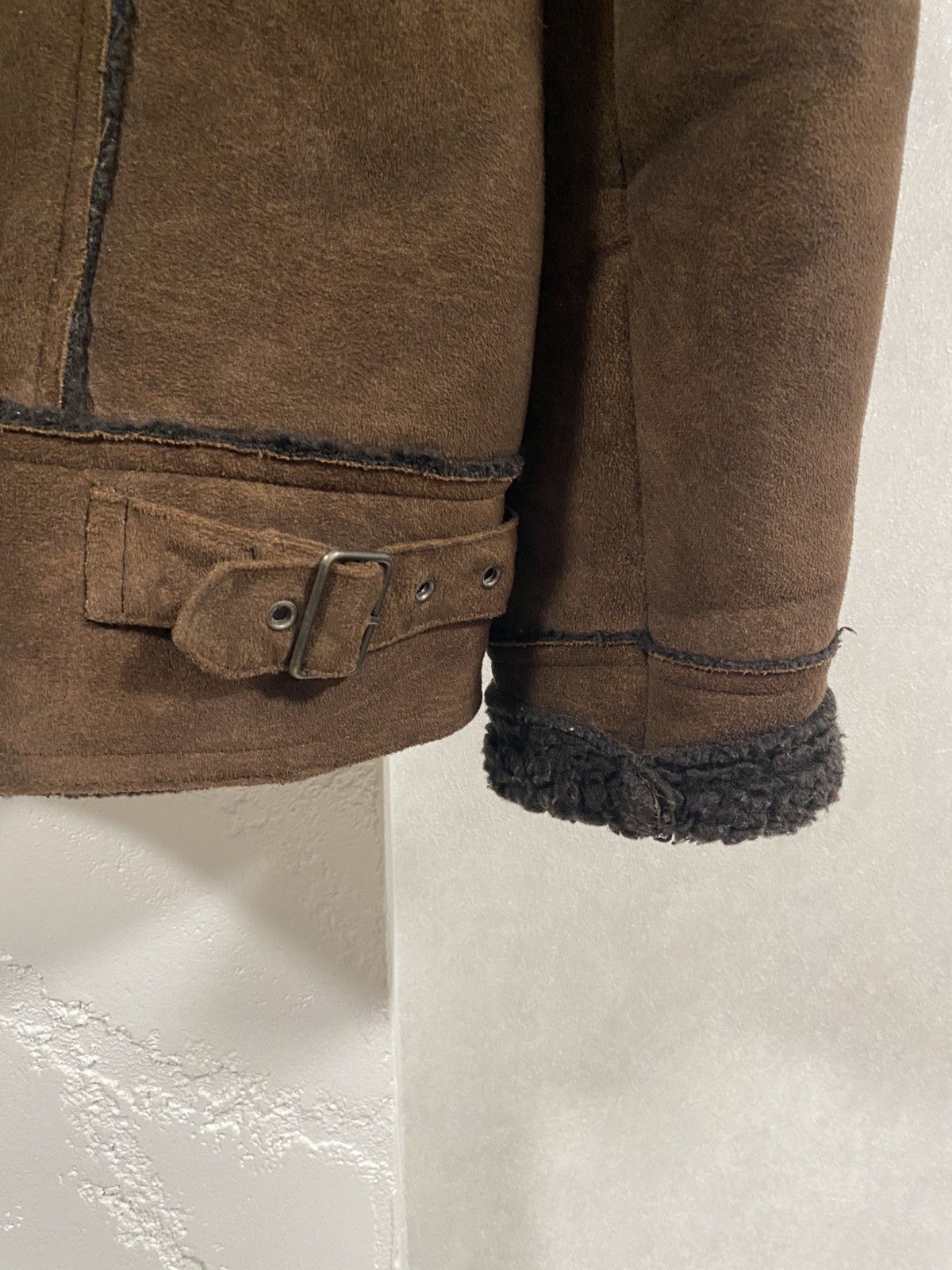 Zara Zara Shearling Coat B-3 Style Sheepskin Jacket Size: L Size US L / EU 52-54 / 3 - 13 Thumbnail