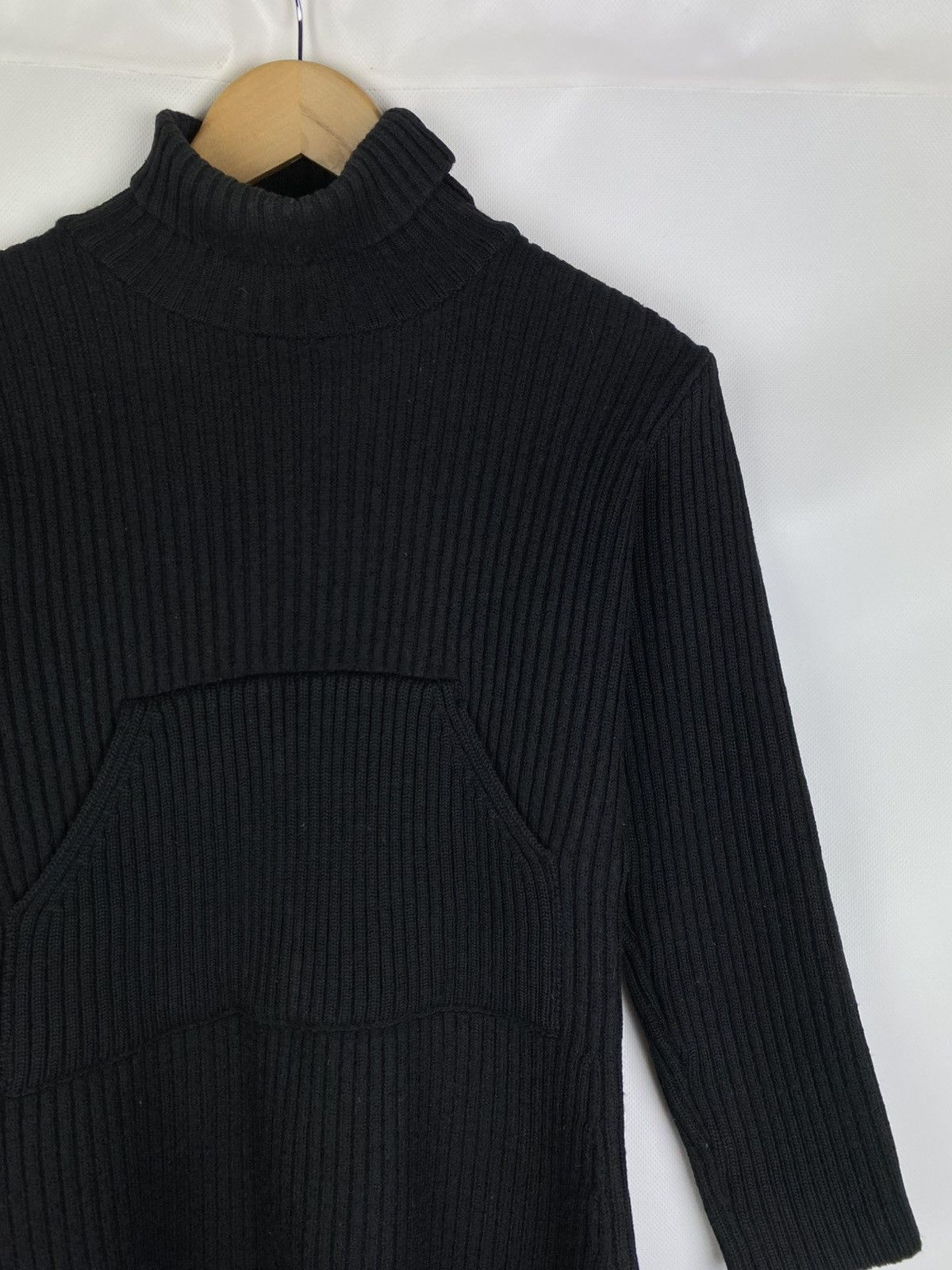 Jean Paul Gaultier × Vintage Jean Paul Gaultier Vintage 90s turtleneck sweater pullover Size S / US 4 / IT 40 - 5 Thumbnail
