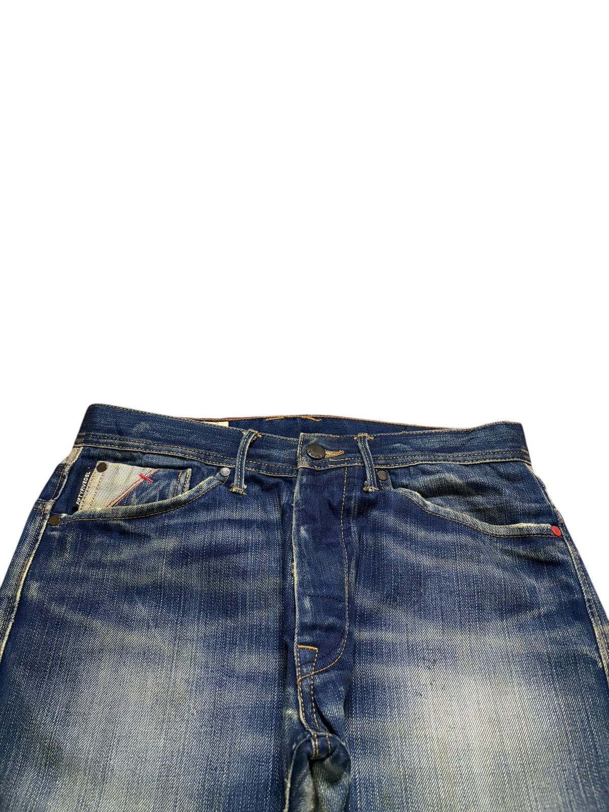 Japanese Brand Vintage Japanese Brand Faded Wash Distressed Jeans Size US 30 / EU 46 - 4 Thumbnail