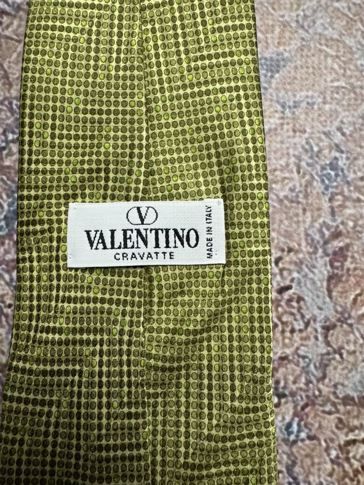 Valentino × Vintage Vintage VALENTINO tie made in Italy🇮🇹 Size ONE SIZE - 7 Thumbnail