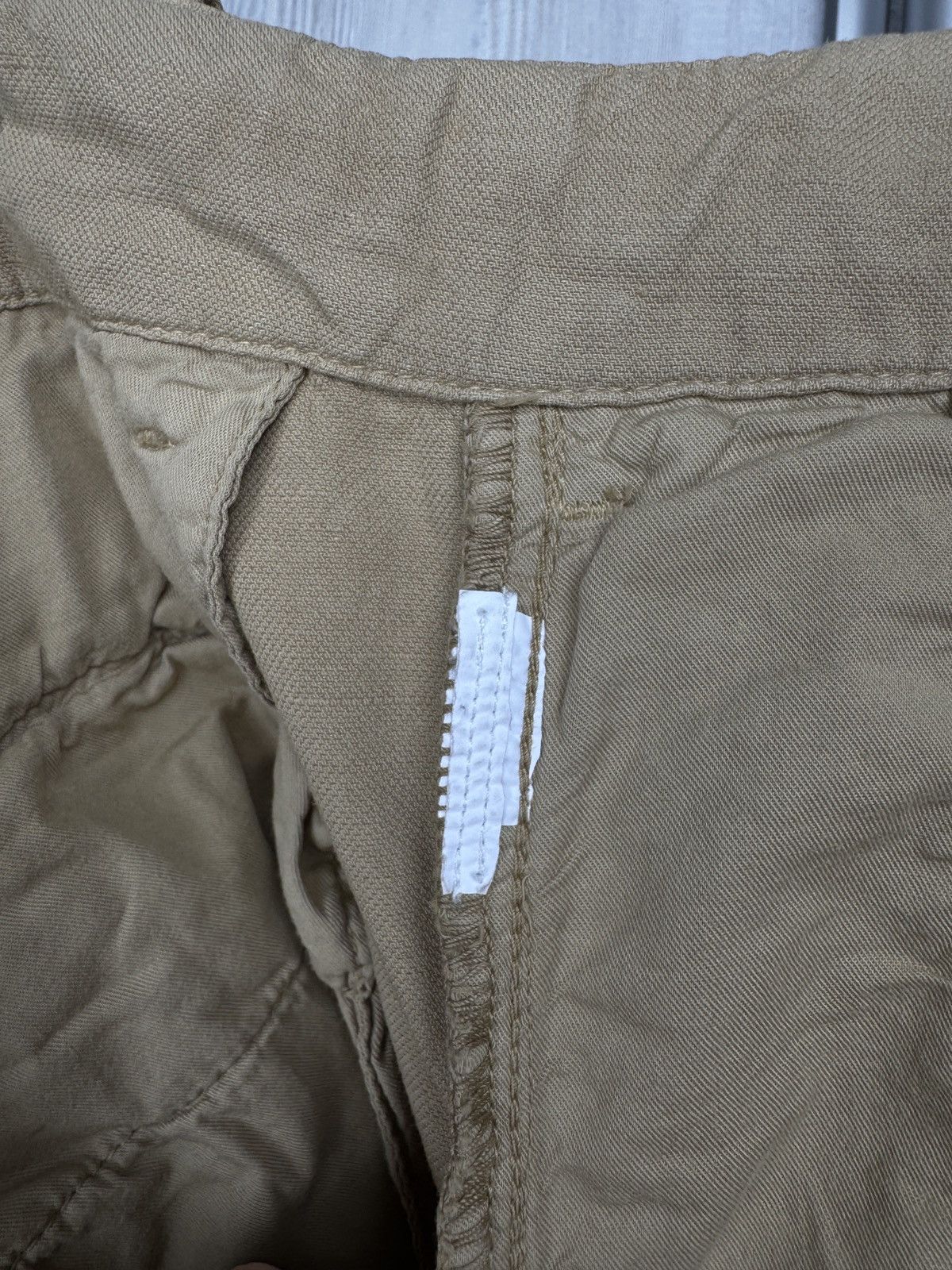 Tellason TELLASON ARMY CHINO COTTON LINEN SLUB DESERT SAND Pants Size US 38 / EU 54 - 10 Thumbnail