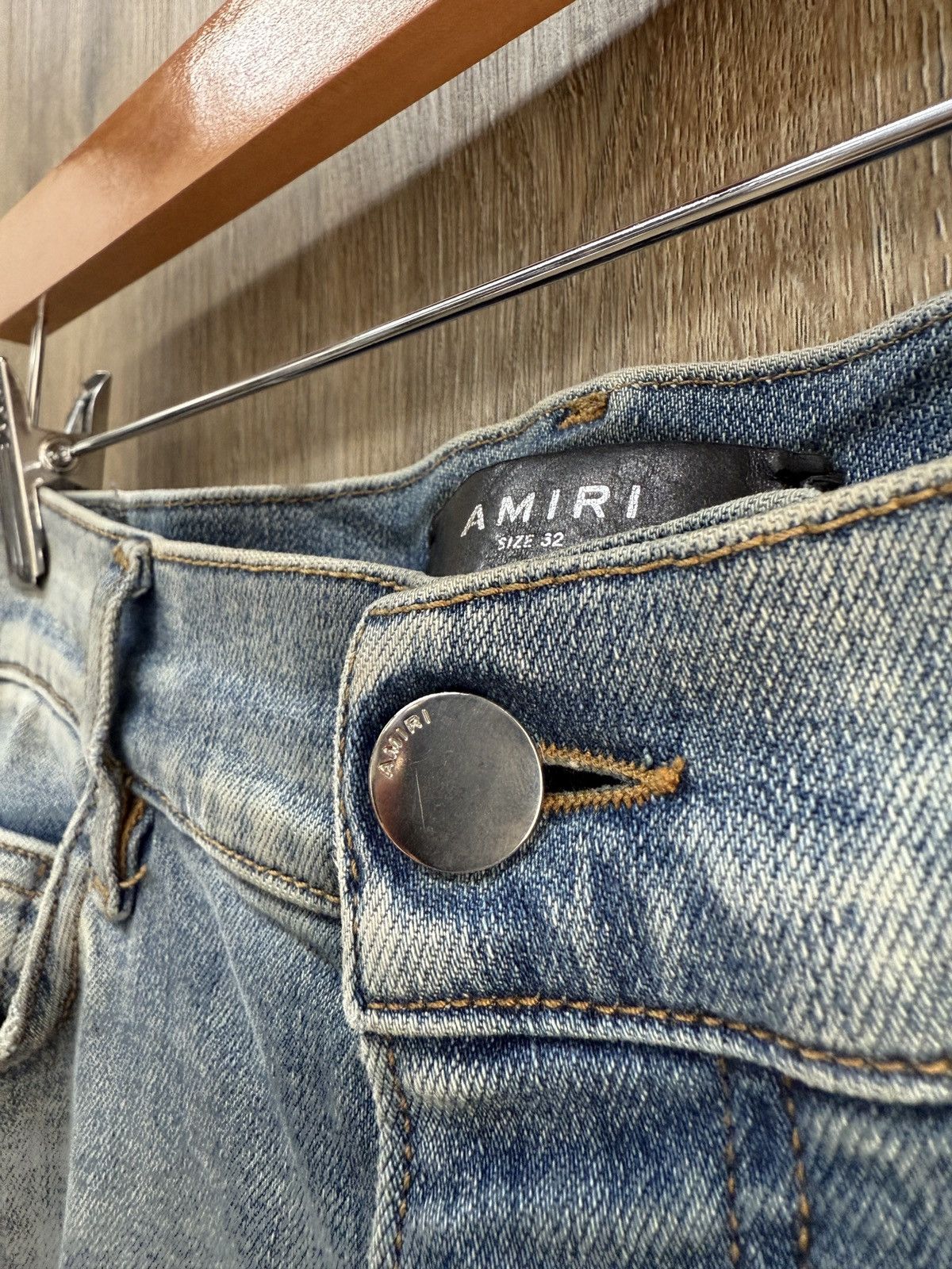 Amiri Amiri Blue denim Jeans Size US 32 / EU 48 - 5 Thumbnail