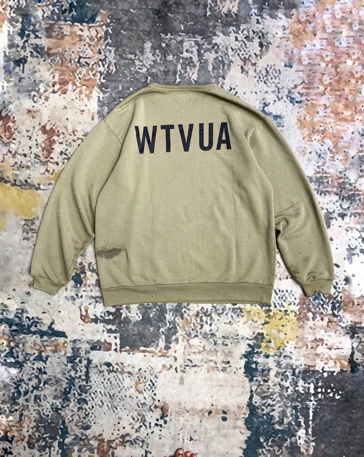 Wtaps RARE!! Only one 00s Wtaps Rework Crewneck Size US L / EU 52-54 / 3 - 2 Thumbnail