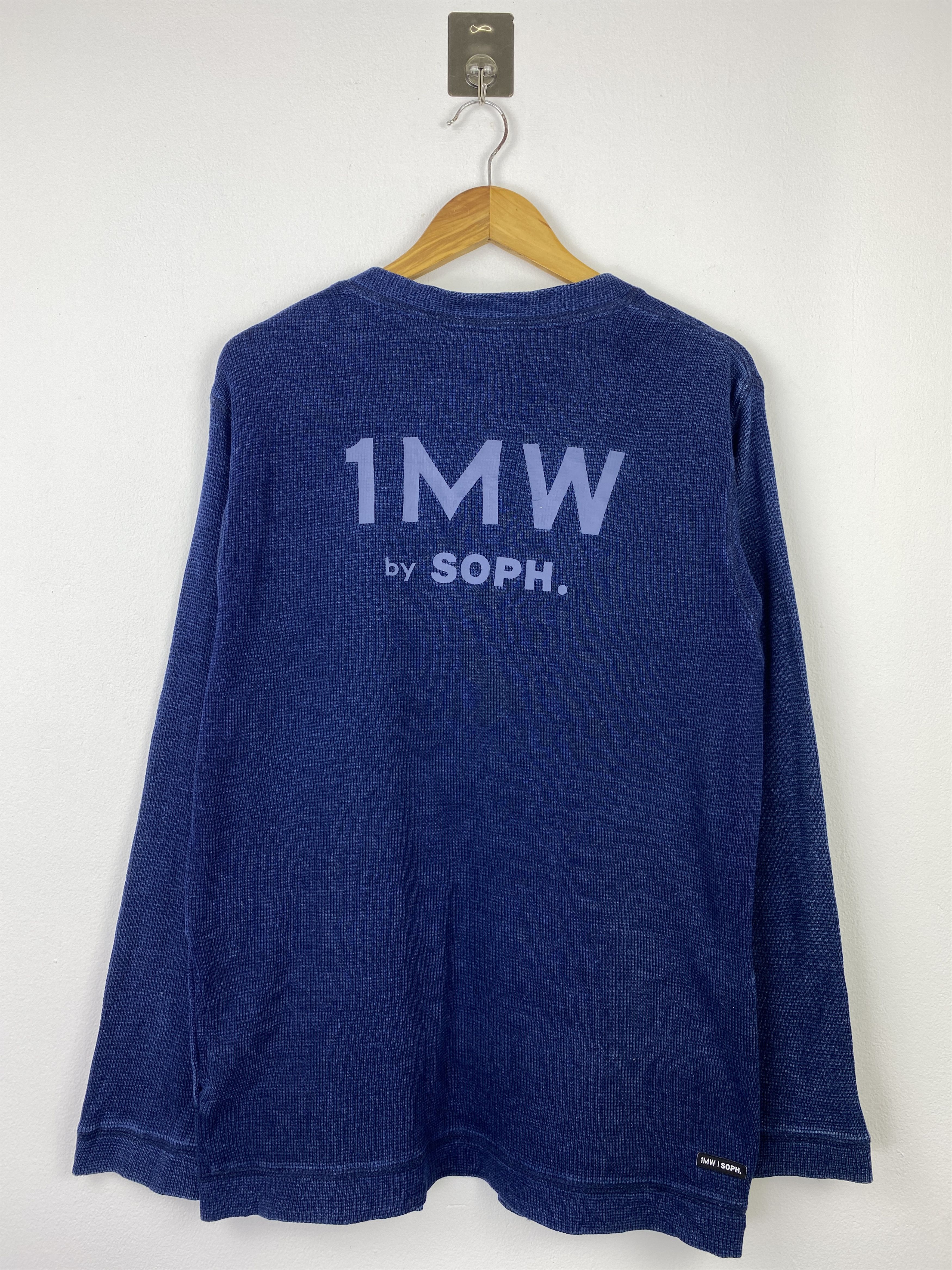 GU Vintage 1MW by SOPH GU Waffle Knit Cardigan BP0048 Size US M / EU 48-50 / 2 - 3 Thumbnail