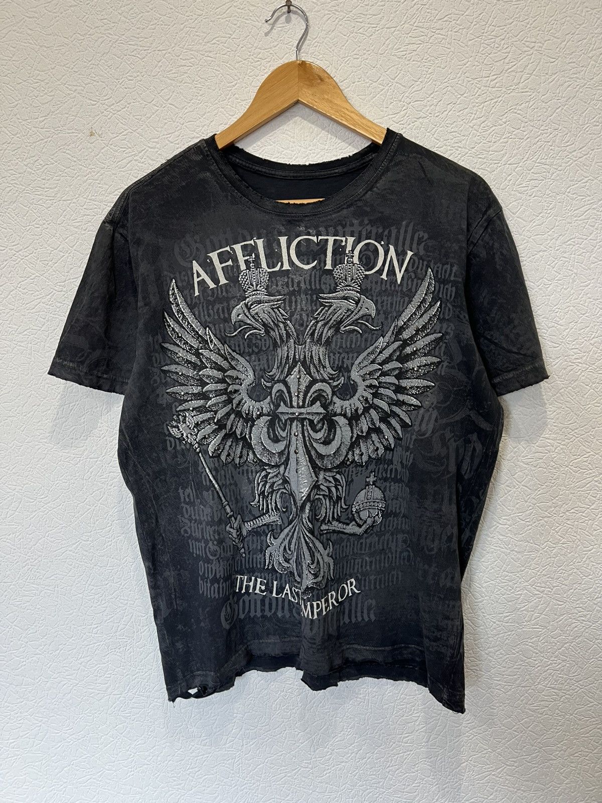 Affliction CRAZY Affliction AOP Fedor Emelianenko Y2k Tee Shirt Size US S / EU 44-46 / 1 - 1 Thumbnail