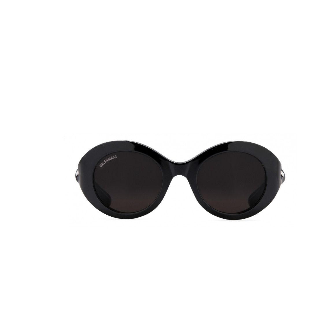 【BALENCIAGA】 MALIBU ROUND Malibu Round Sunglasses in Black | Balenciaga US
