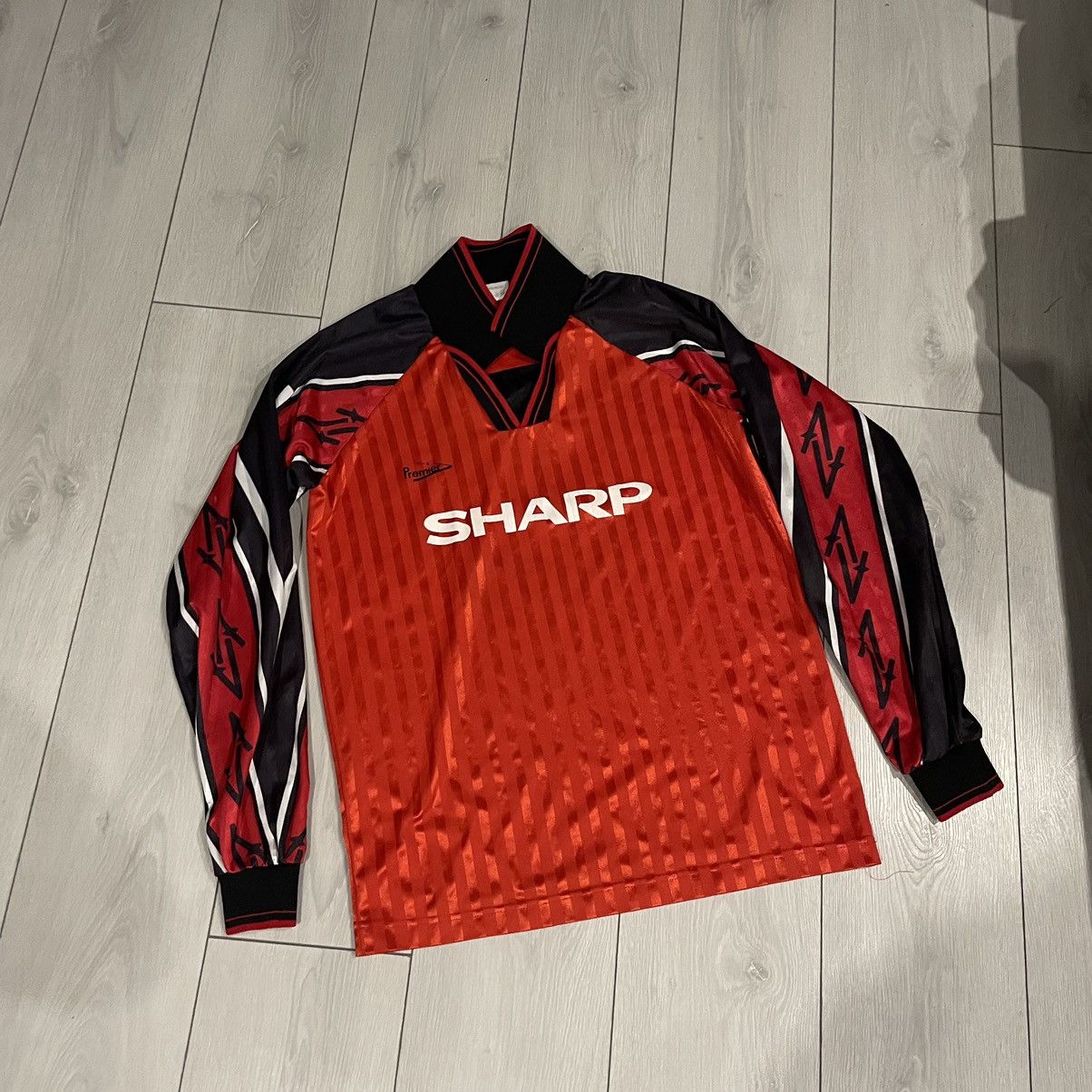 90s JERSEY MANCHESTER UNITED BECKHAM SHARP goalkeeper shirt