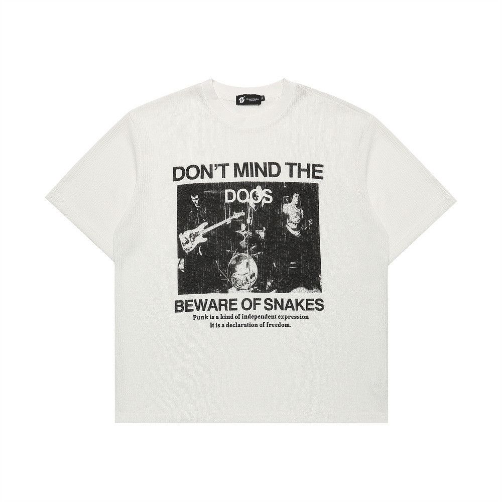 Japanese Brand American Retro Streetwear T-Shirt with Rock Band Print Size US M / EU 48-50 / 2 - 1 Thumbnail