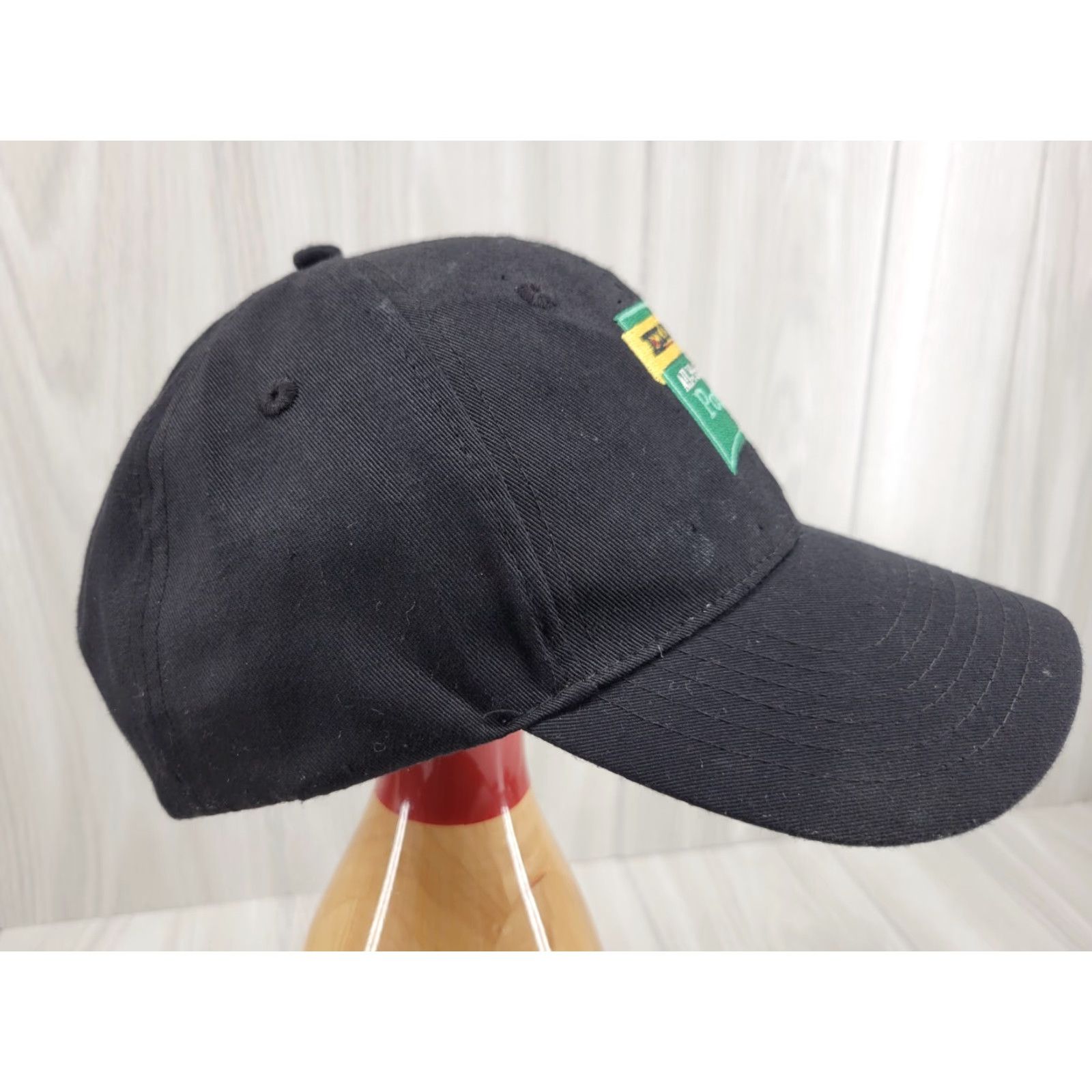 Vintage headtotoe Hat Distressed Black Trucker Hat Men One Size Black Solid Nature Garden Vintage No Size ONE SIZE - 5 Thumbnail