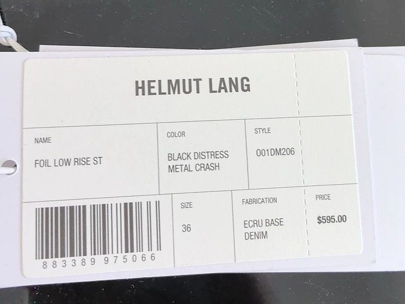 Helmut Lang HELMUT LANG size36 Coated jeans Size US 36 / EU 52 - 8 Thumbnail