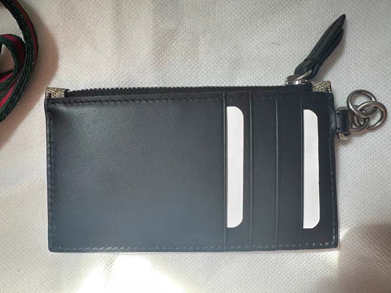 Gucci Gucci Logo Card Holder with Lanyard Q9 Size ONE SIZE - 4 Thumbnail