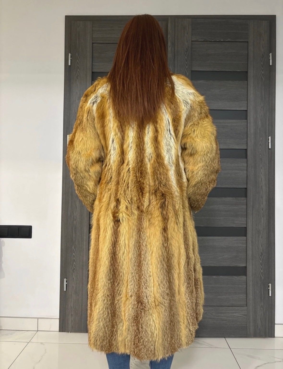 Other Vintage 90s Fox Fur Coat - Women’s M Size M / US 6-8 / IT 42-44 - 3 Thumbnail