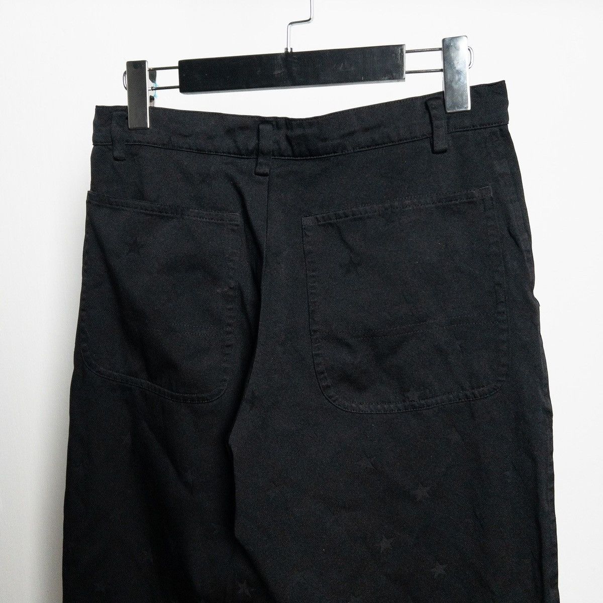 Comme des Garcons × Comme des Garcons Black × Rei Kawakubo Comme des Garcons Black Star 3/4 Pant Size US 29 - 6 Thumbnail