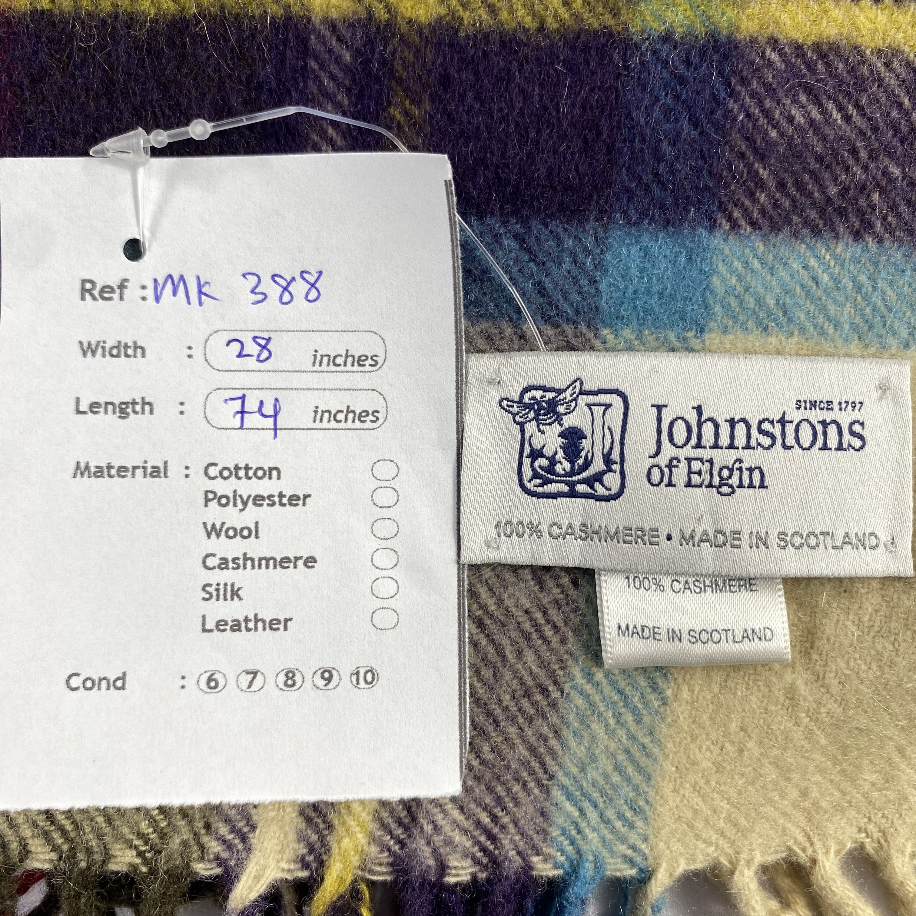 Johnstons Of Elgin Johnstons Of Elgin Scarf Neck Cashmere Muffler Size ONE SIZE - 4 Thumbnail
