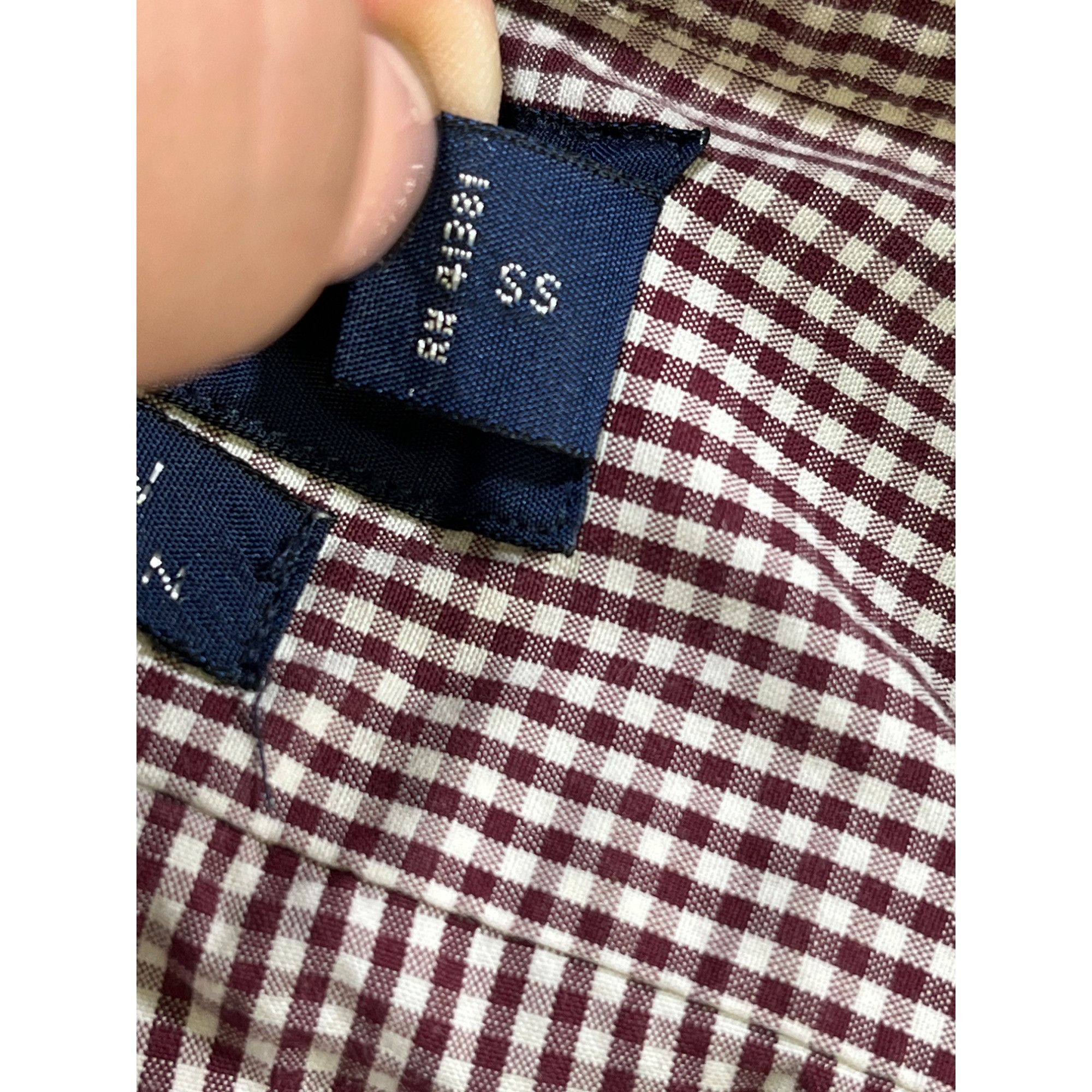 RLX Ralph Lauren Ralph Lauren Golf SKU 7736 Mens Maroon Button Down Long Slee Size US XL / EU 56 / 4 - 10 Thumbnail