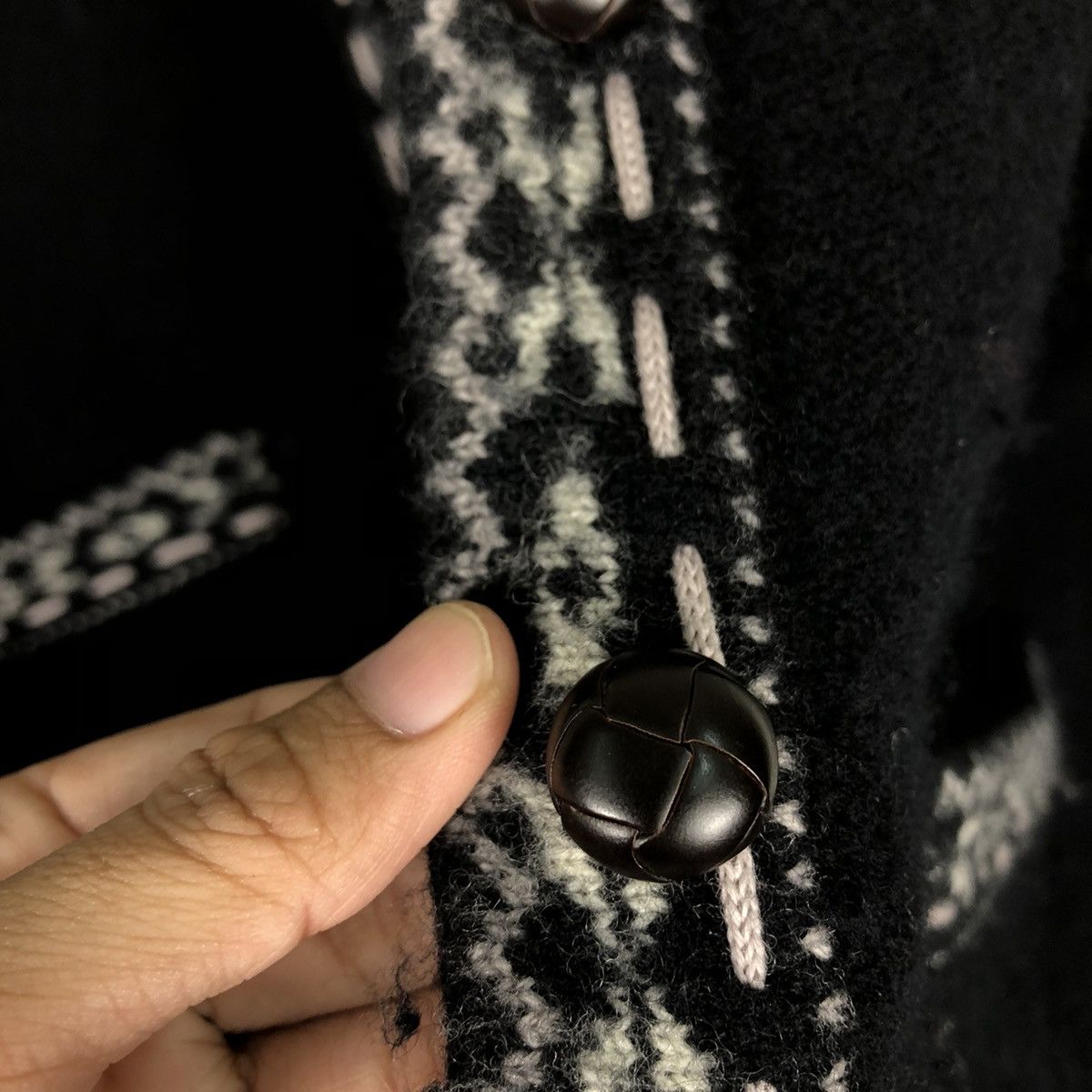 Japanese Brand Vintage Wool Jacket Vasges Japan Issey Miyake Double Collar Size US M / EU 48-50 / 2 - 14 Thumbnail