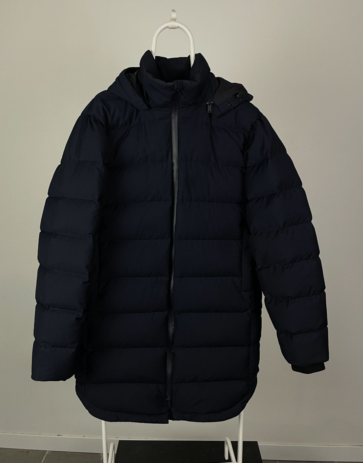 Sandro Sandro Paris down coat jacket men 52 L XL navy blue Size US L / EU 52-54 / 3 - 1 Thumbnail