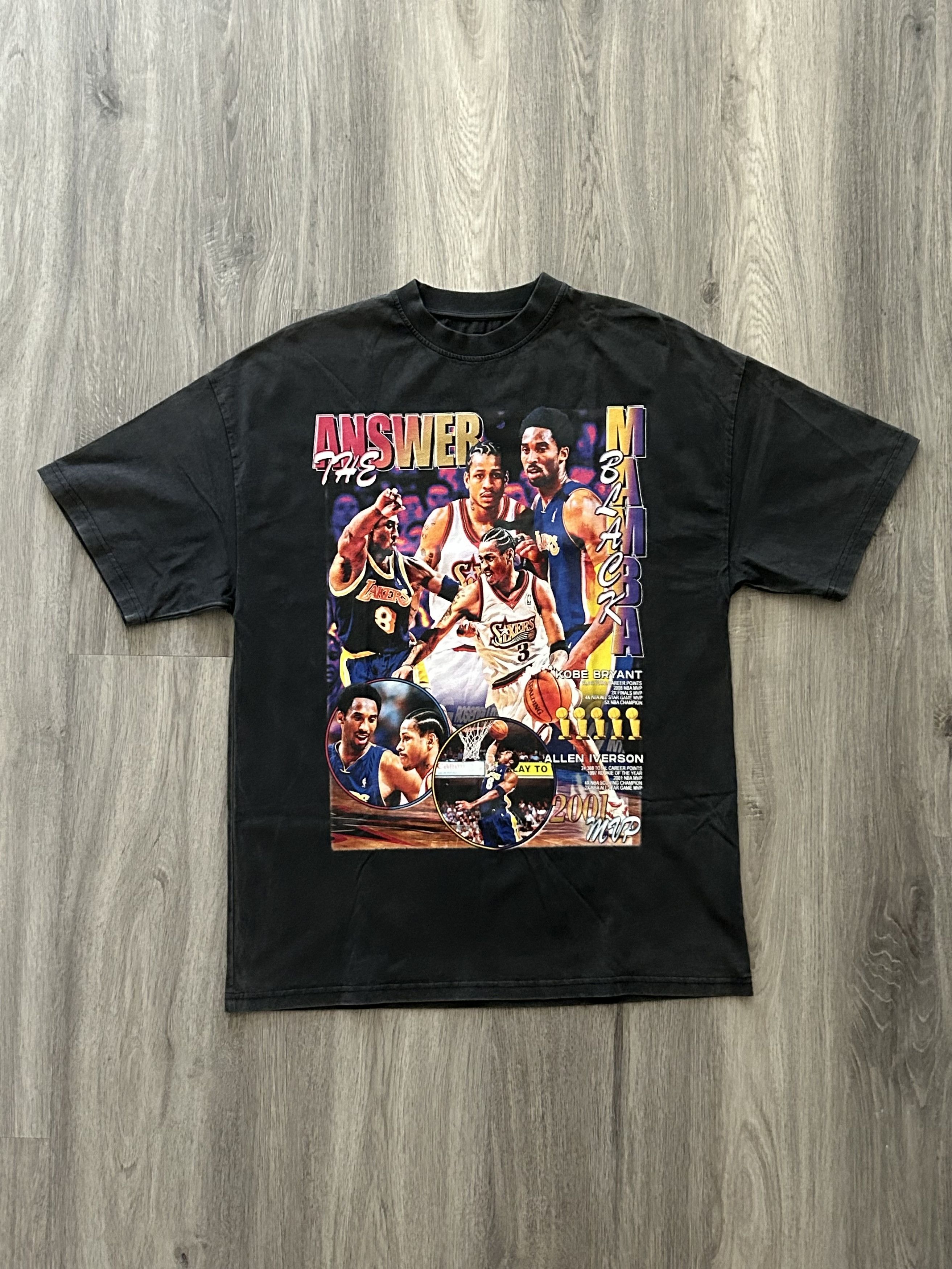 Streetwear Kobe/ Allen Iverson Shirt | Grailed