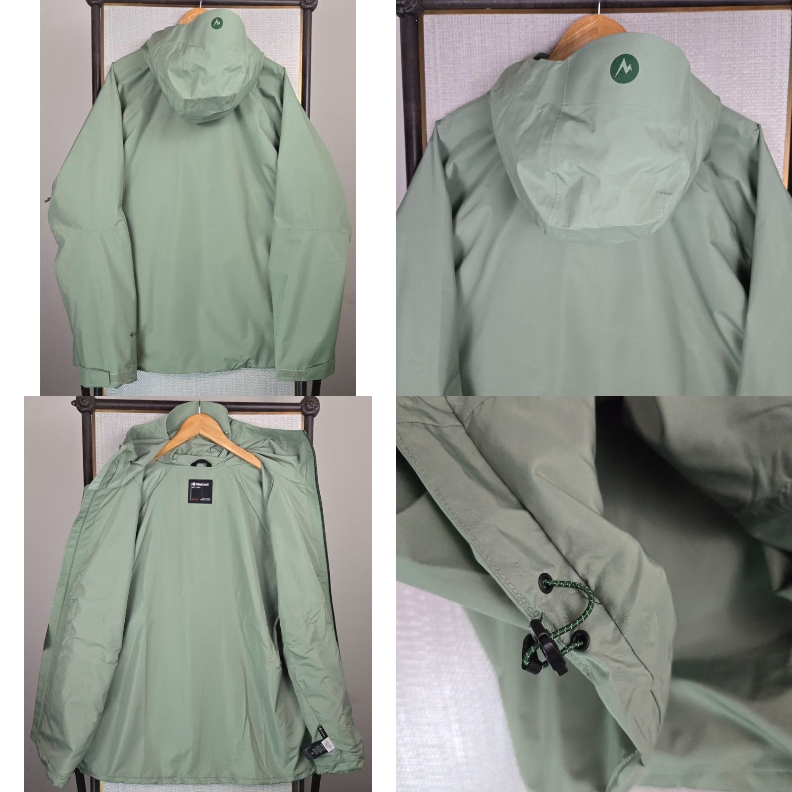 Marmot Marmot Gore Tex New Mens 2XL Waterproof Hooded Shell Jacket Green Jacket Size US XXL / EU 58 / 5 - 8 Thumbnail