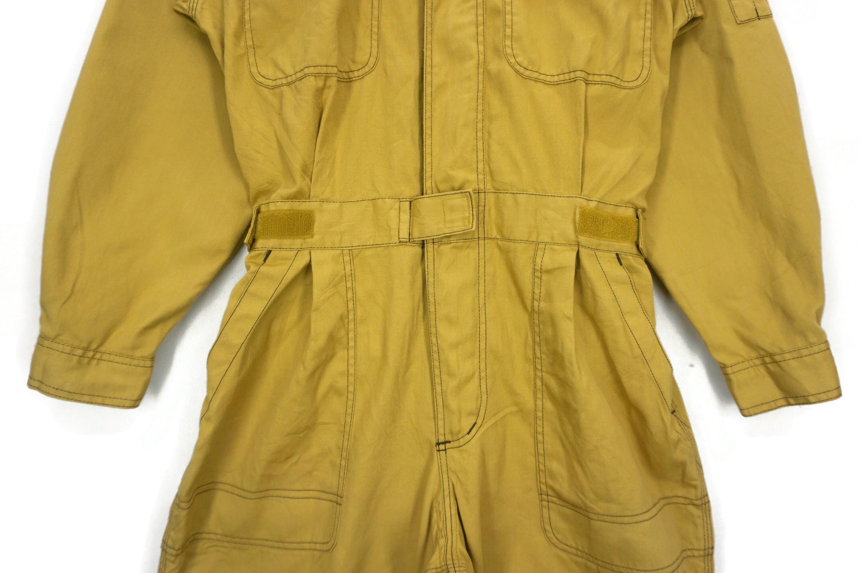 Japanese Brand Vintage Toyota Tecno Mechanics Coveralls Japanese Workwear Size US 32 / EU 48 - 6 Thumbnail