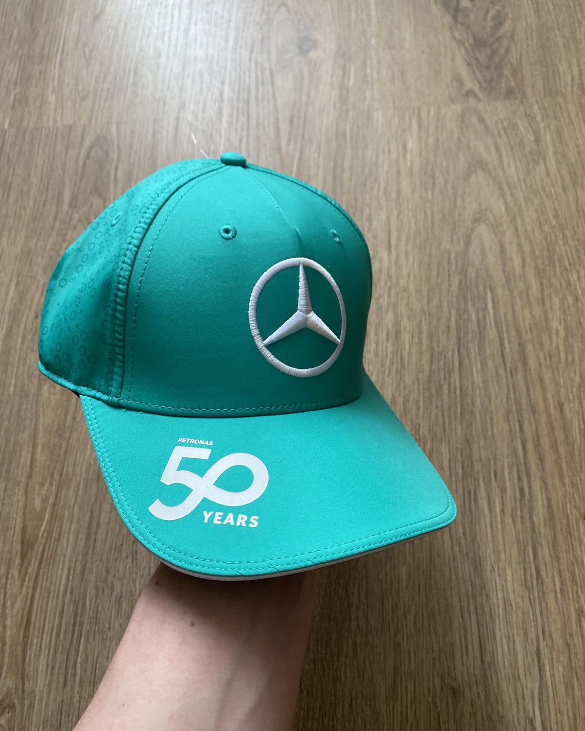 Formula 1 × Mercedes-Benz Lewis Hamilton Mercedes AMG Petronas F1 Cap Signature❗️NEW❗️ Size ONE SIZE - 3 Thumbnail