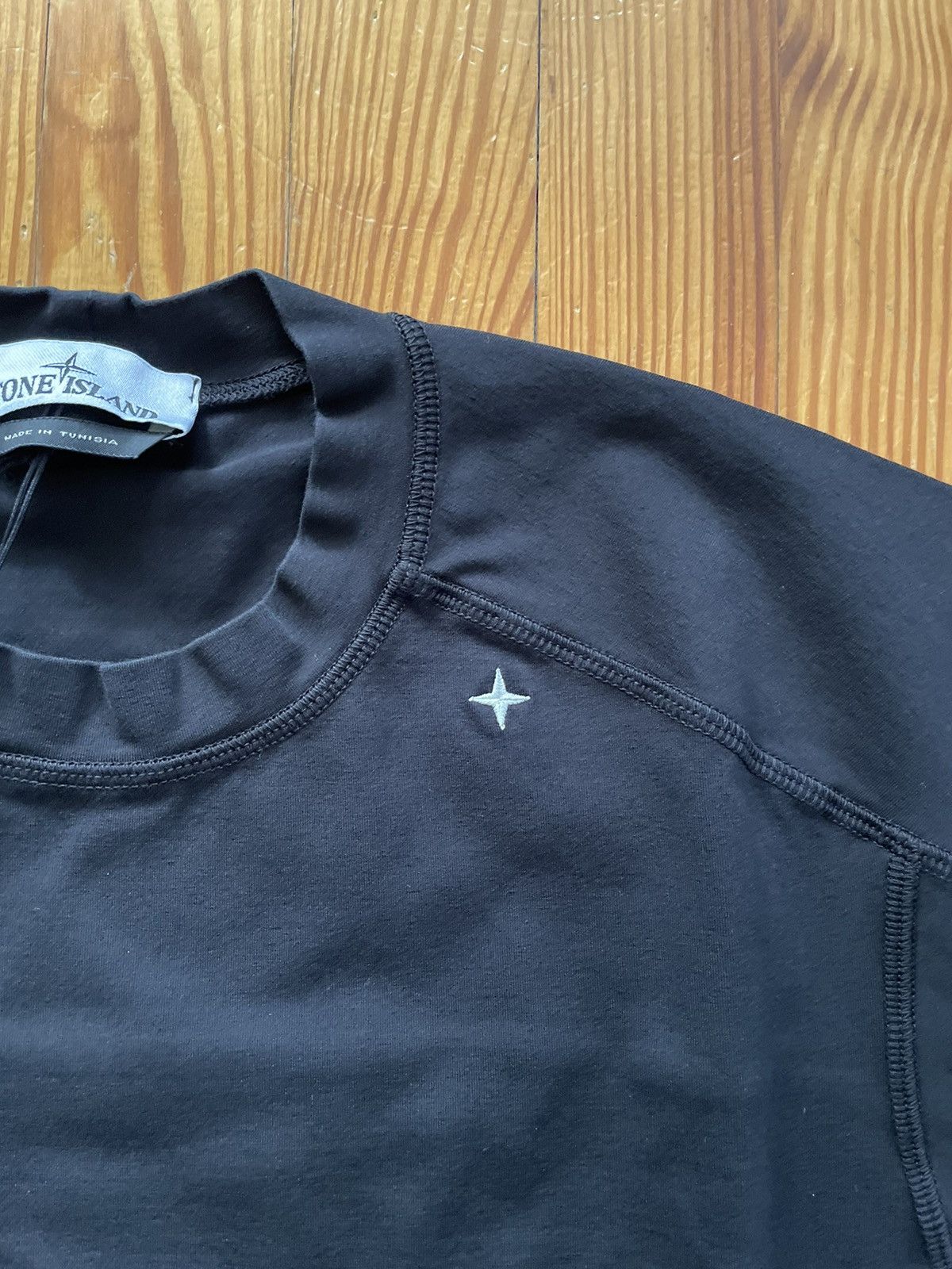 Stone Island Stone Island Stellina Paneled Sweatshirt Black Size US L / EU 52-54 / 3 - 3 Thumbnail