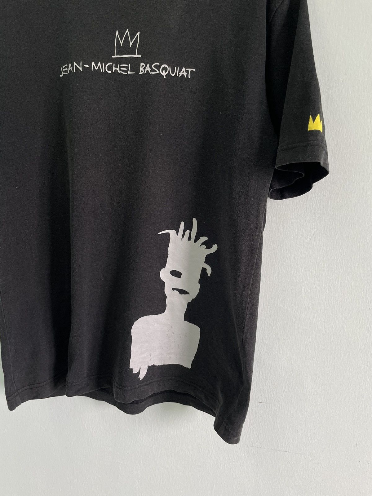 Jean-Michel Basquiat × Keith Haring × Vintage Vintage Jean-Michel Basquiat Tshirt Size US L / EU 52-54 / 3 - 3 Thumbnail