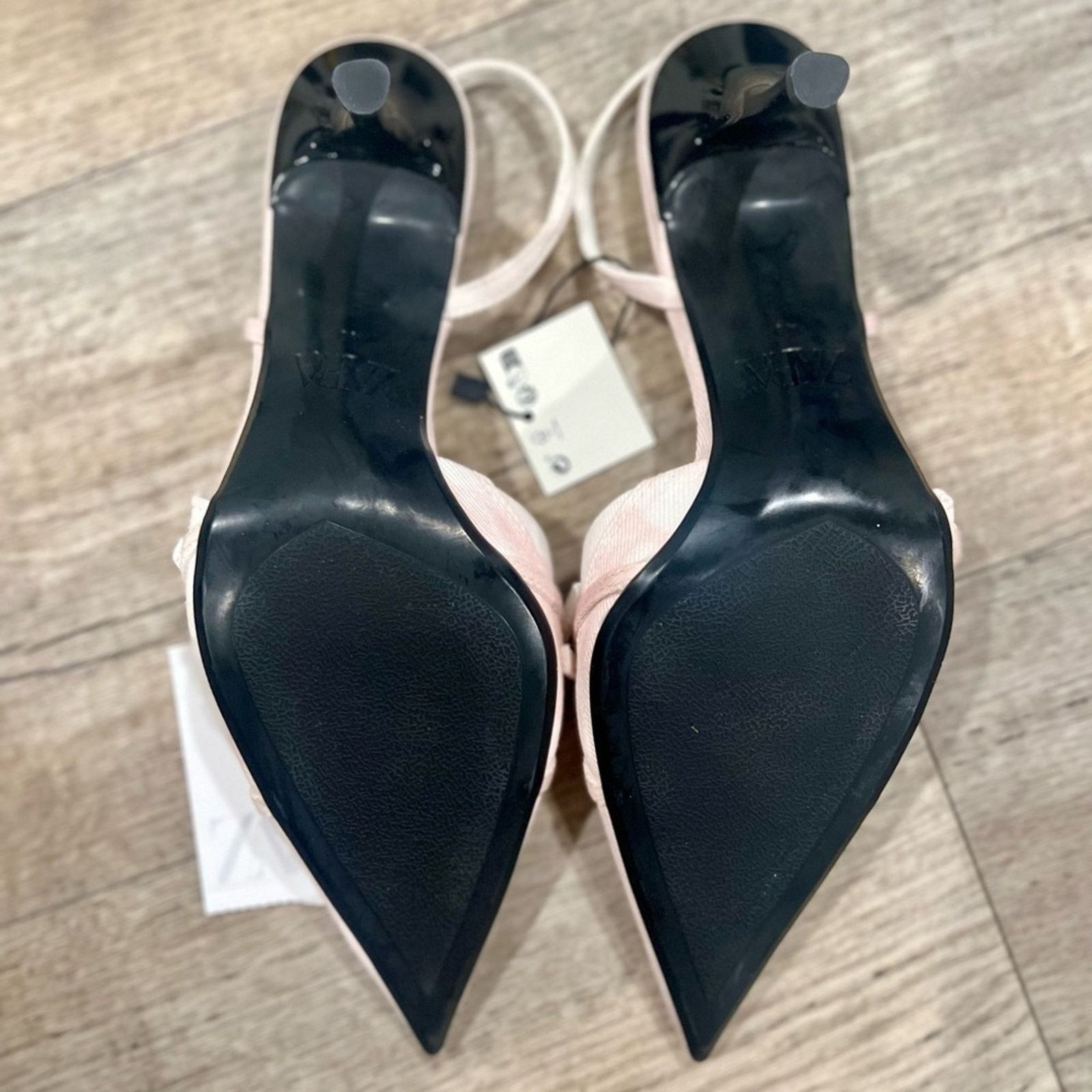 Zara Zara Pink Slingback Heels Pointed Toe Pumps NWT Size US 9 / IT 39 - 15 Thumbnail