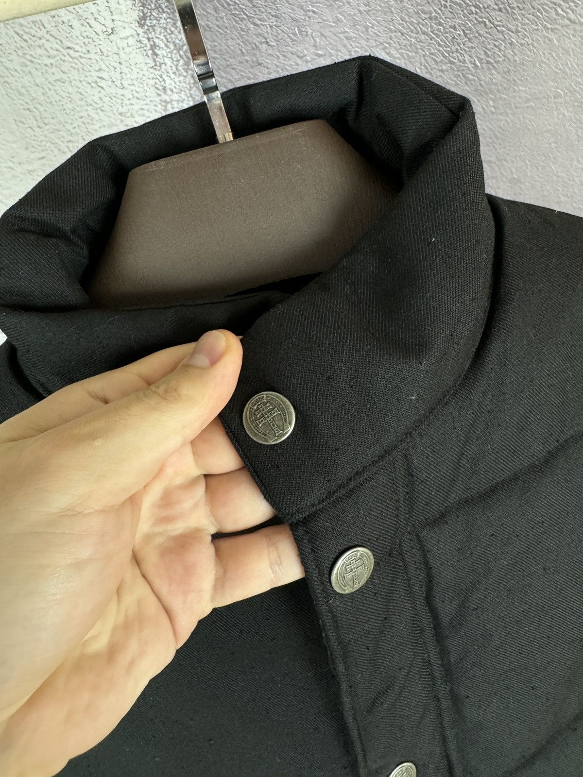 Japanese Brand The Crimie Liberty Thinsulate black vest made in Japan L Size US L / EU 52-54 / 3 - 10 Thumbnail