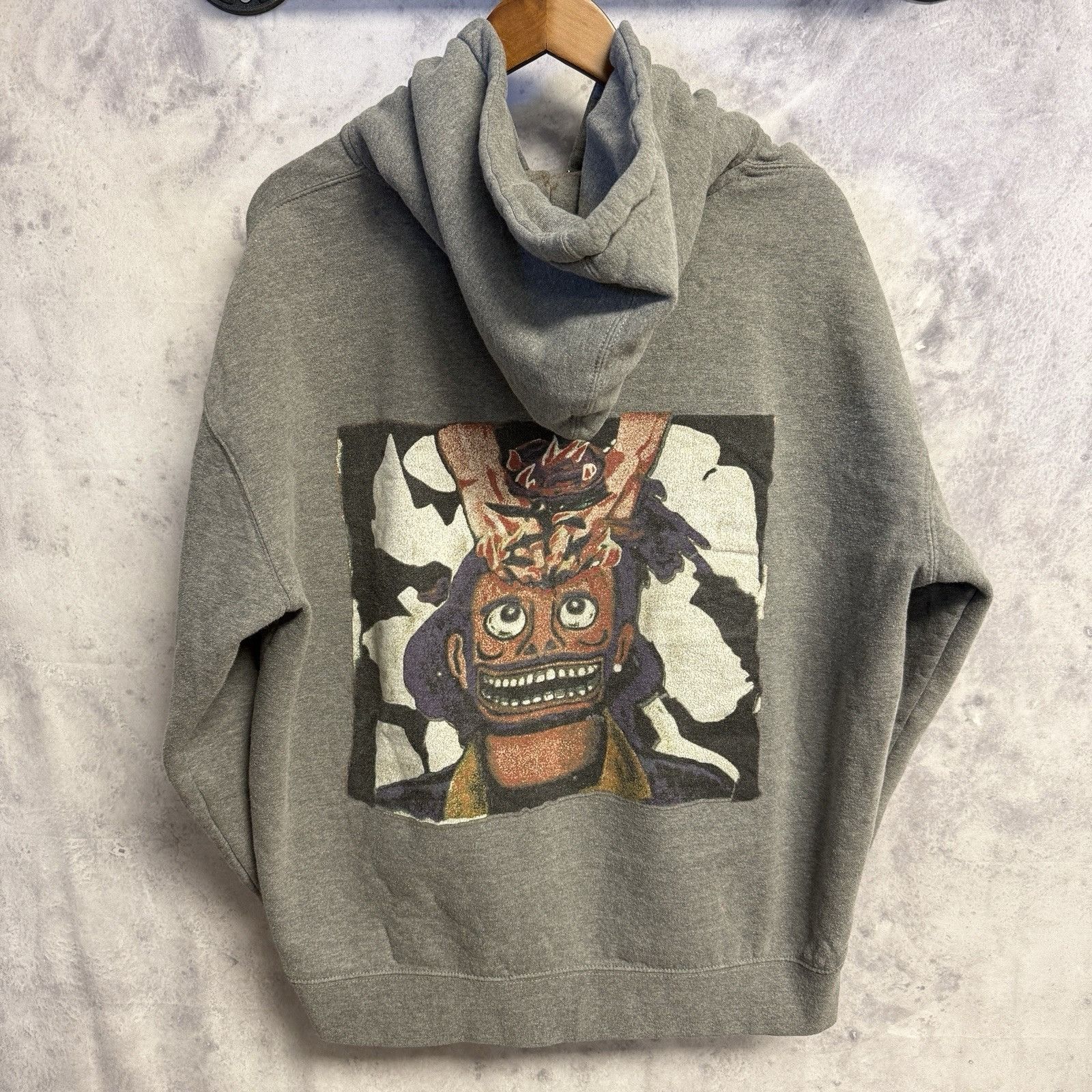 The Weeknd The Weeknd XO Hoodie Sweatshirt Mens XL Gray Full Zip Size US XL / EU 56 / 4 - 1 Thumbnail