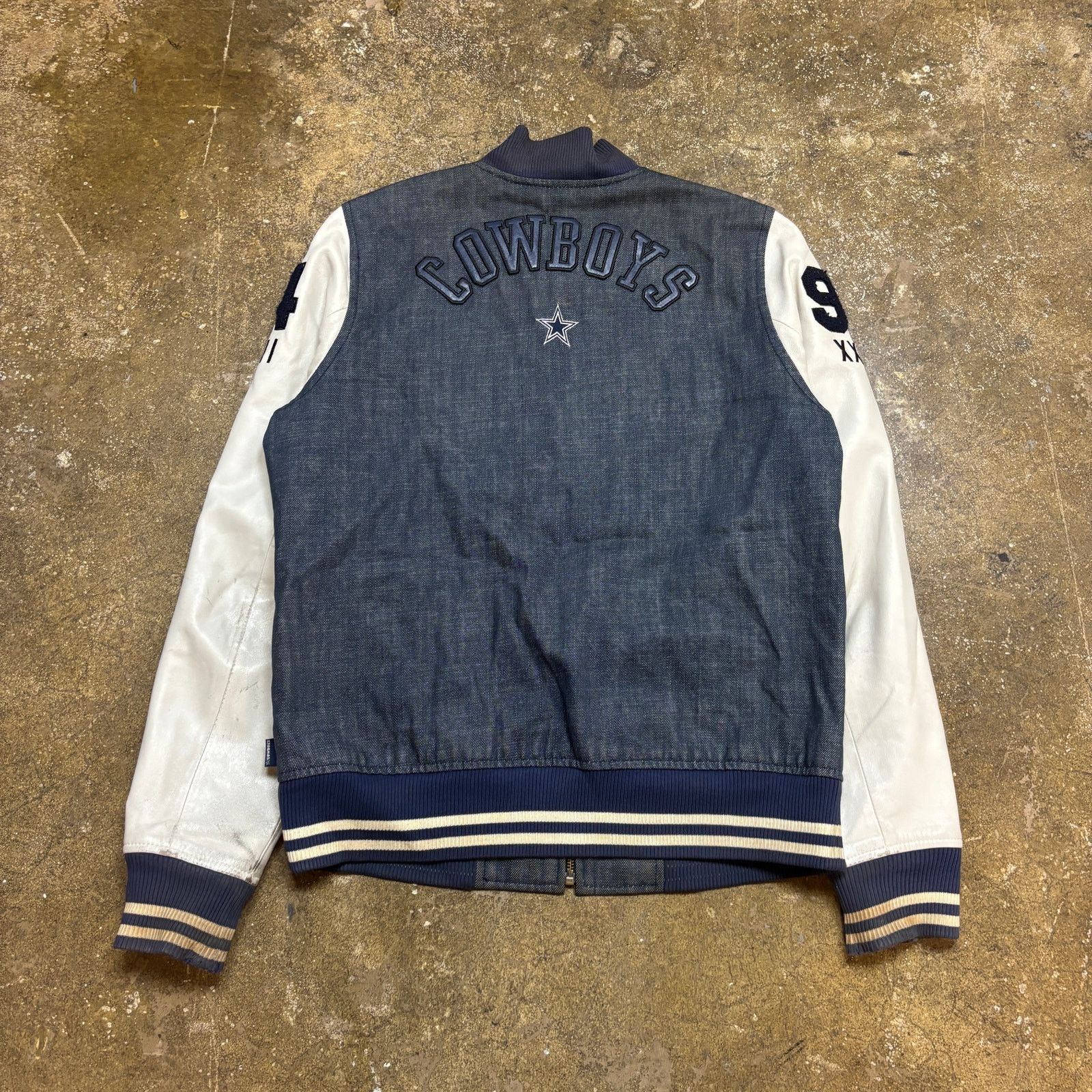 NFL × Nike Nike Dallas Cowboys Super Bowl Letterman Jacket Men's Medium Size US M / EU 48-50 / 2 - 3 Thumbnail