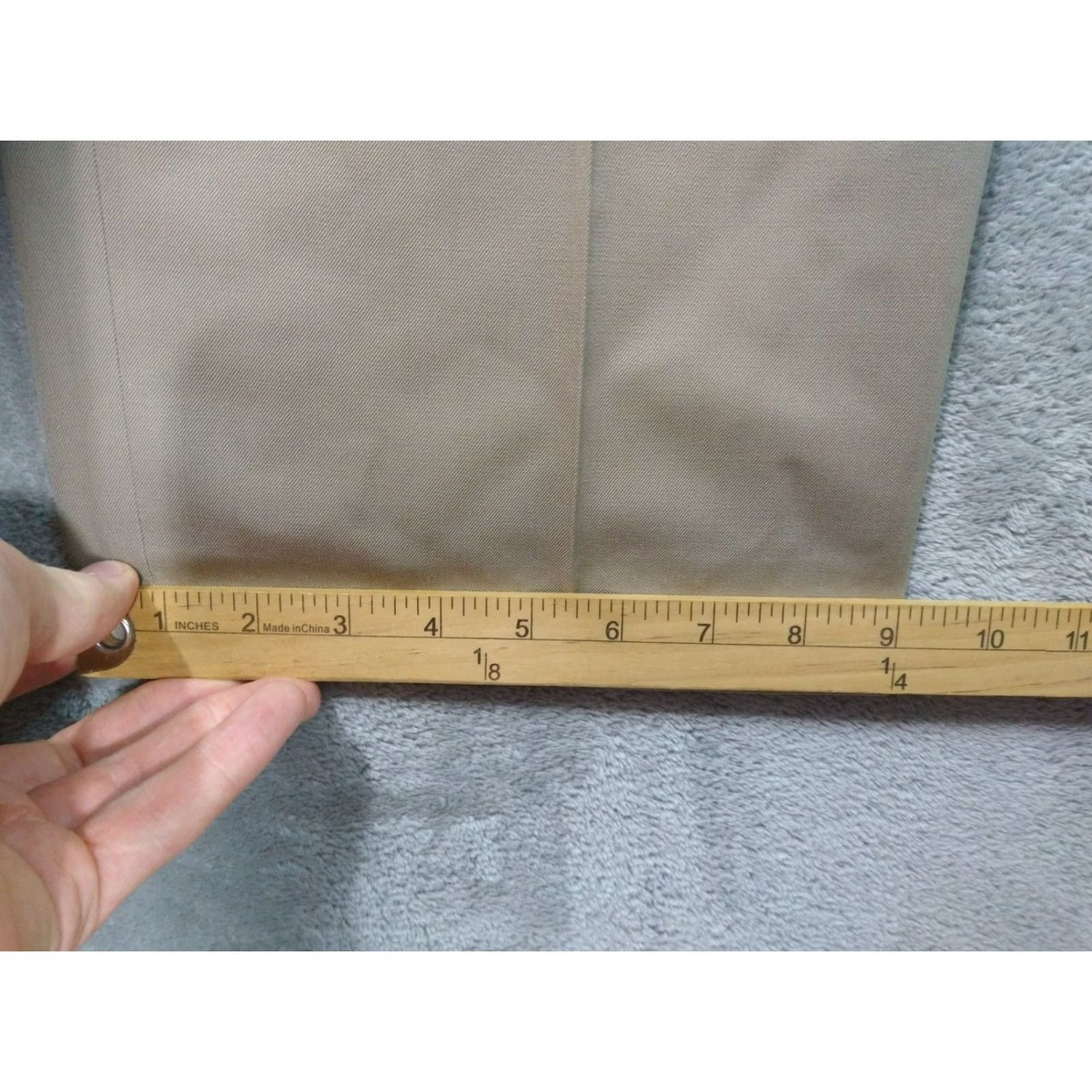 Brooks Brothers Brooks Brothers Dress Pants Mens 40x32 Beige Wool Flat Front Straight Leg Preppy Dress Pants Mens Beige Wool Flat Front Straight Leg Brooks Brothers Size US 40 / EU 56 - 6 Thumbnail