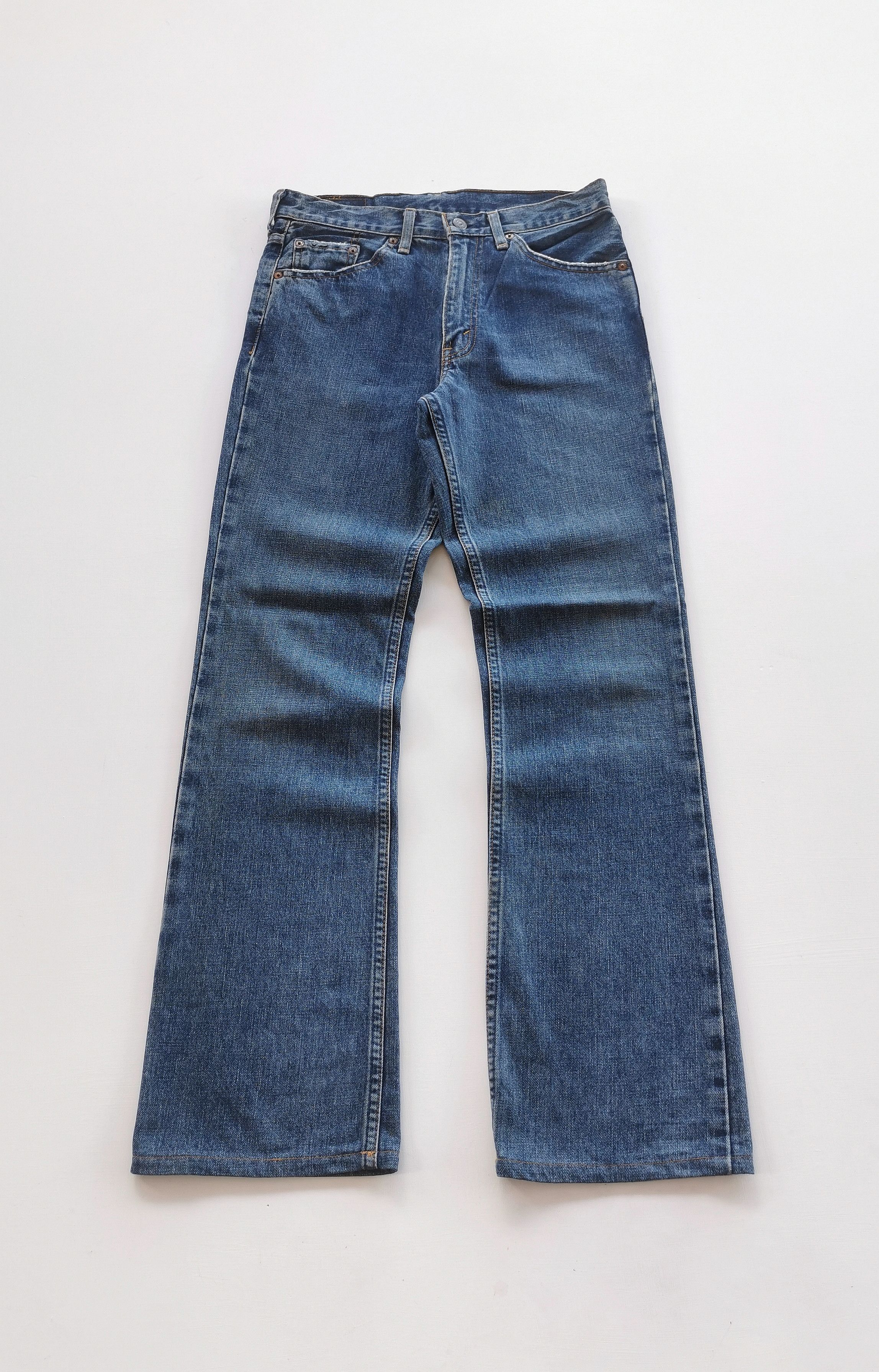 If Six Was Nine Vintage Levis 517 Flare Denim Jeans Size US 30 / EU 46 - 2 Thumbnail