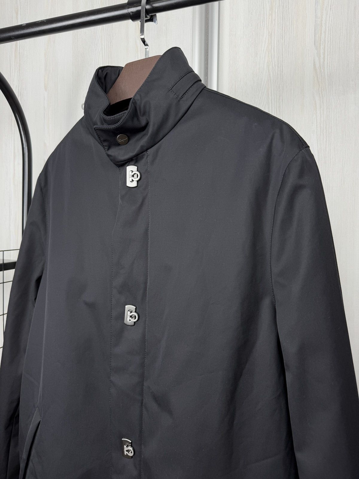Salvatore Ferragamo Salvatore Ferragamo Winterproof Coat Cotton Filled Hooded 48 Size US M / EU 48-50 / 2 - 4 Thumbnail